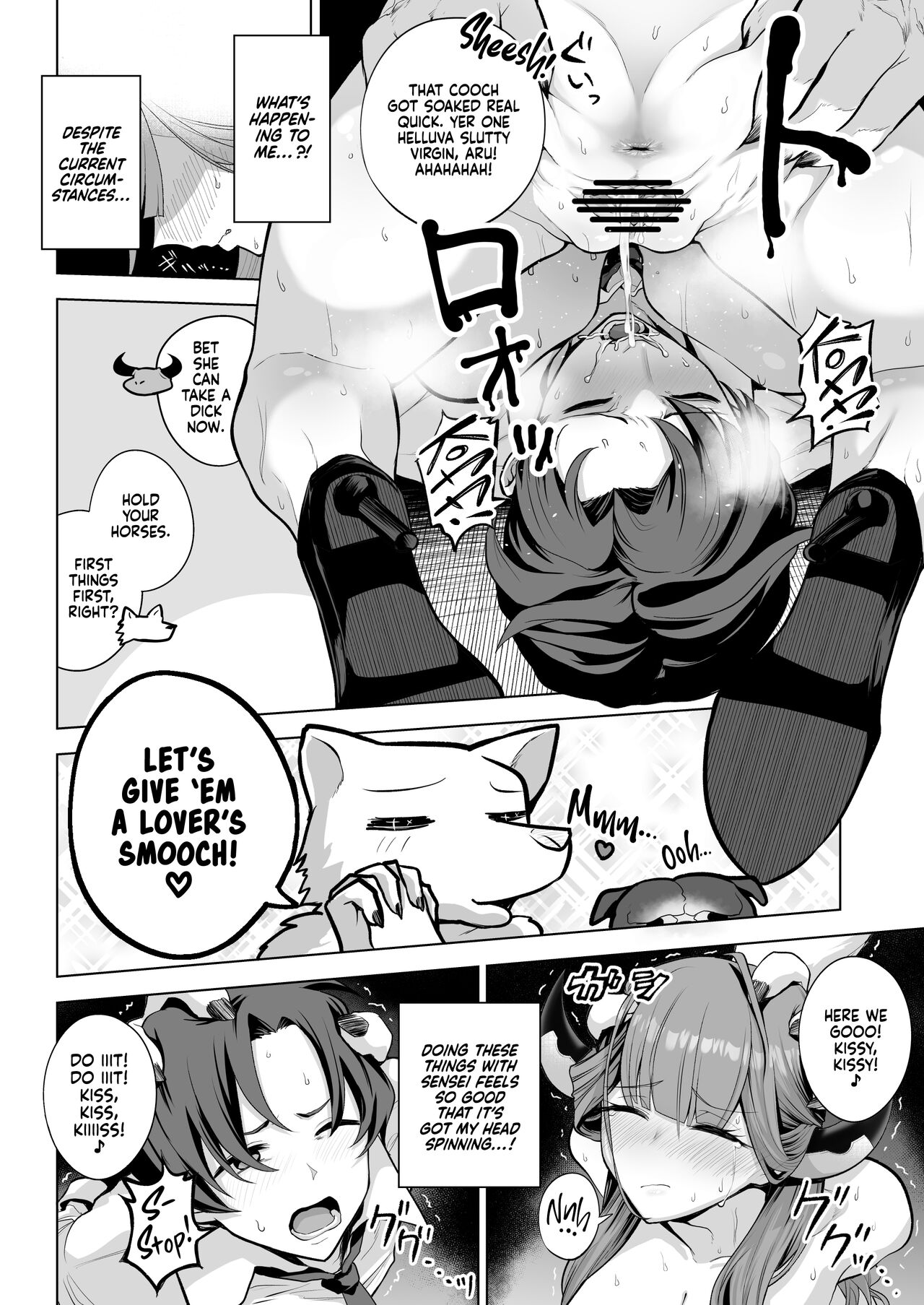 [Hanekkaeri (Ricochet)]Benki-ya 69 | Boner Solver 69(Blue Archive) [English] [Xzosk] [Digital] Page 15