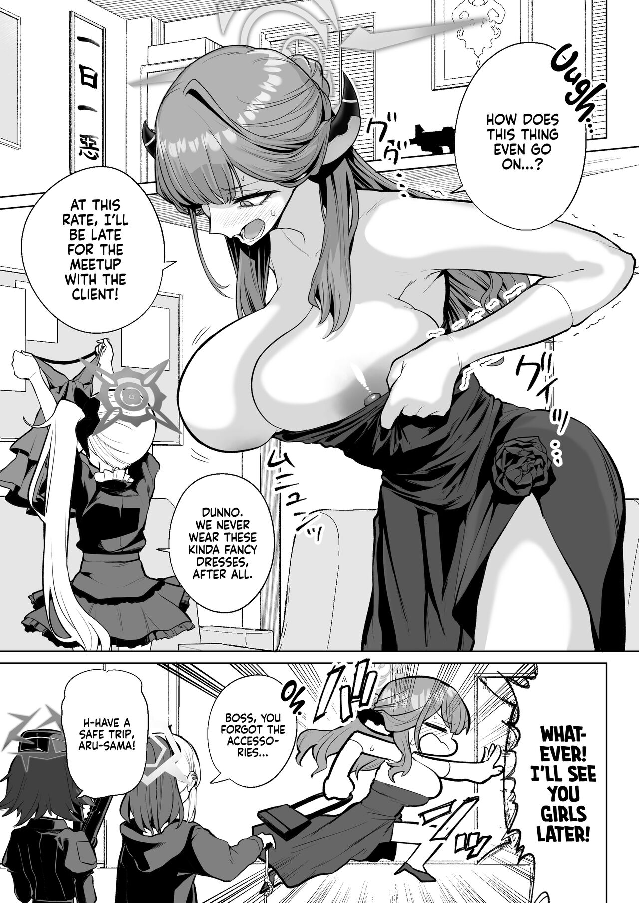 [Hanekkaeri (Ricochet)]Benki-ya 69 | Boner Solver 69(Blue Archive) [English] [Xzosk] [Digital] Page 2