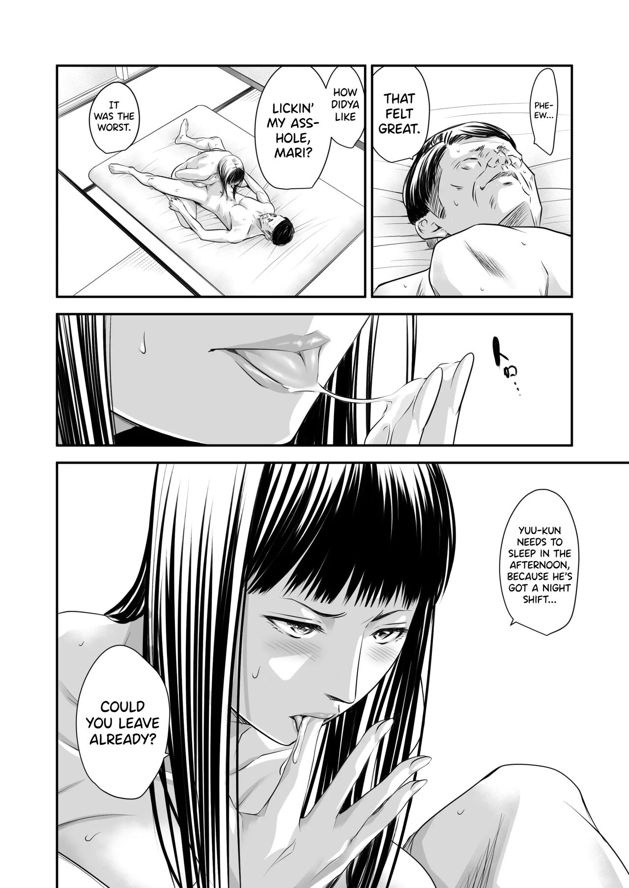 [Ikigire Shoukai (Ren Suru)]Tsugunai Tsuma 8 ~Otto no Tsumi o Karada de Tsugunau Hitozuma~[English] [biribiri] Page 13