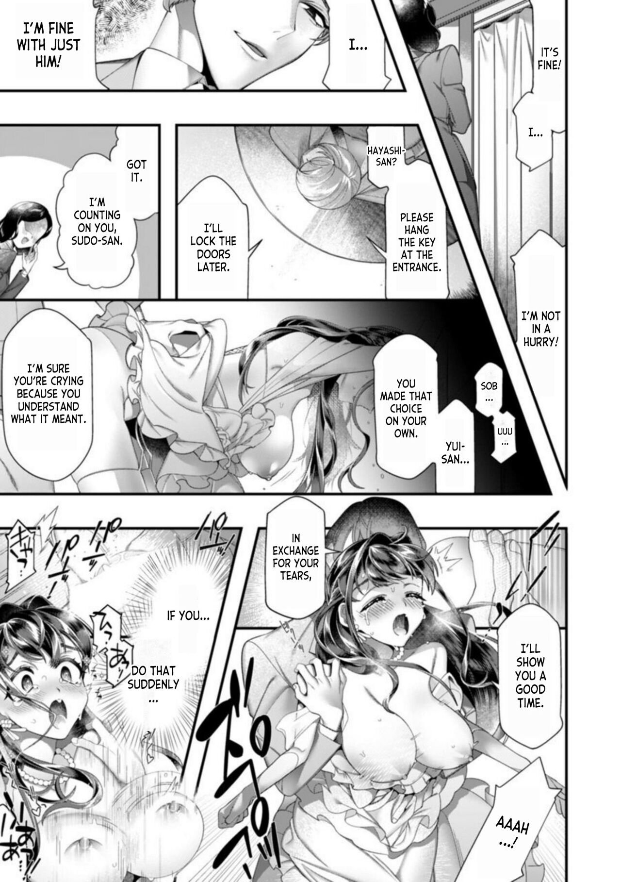 [Nichi Ryū / Hikaru]Dame, Sore Ijou Fukaku Irenaide! Kekkon Shikijou de Otto no Yuujin to Fudoui SEX 1[English] [desudesu] Page 27