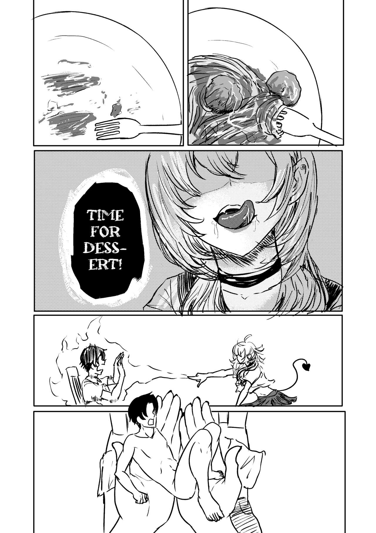 [Shoulder Enjoyer]Dessert Vore(Boku wa Ayashii Kimi no Mono) Page 2