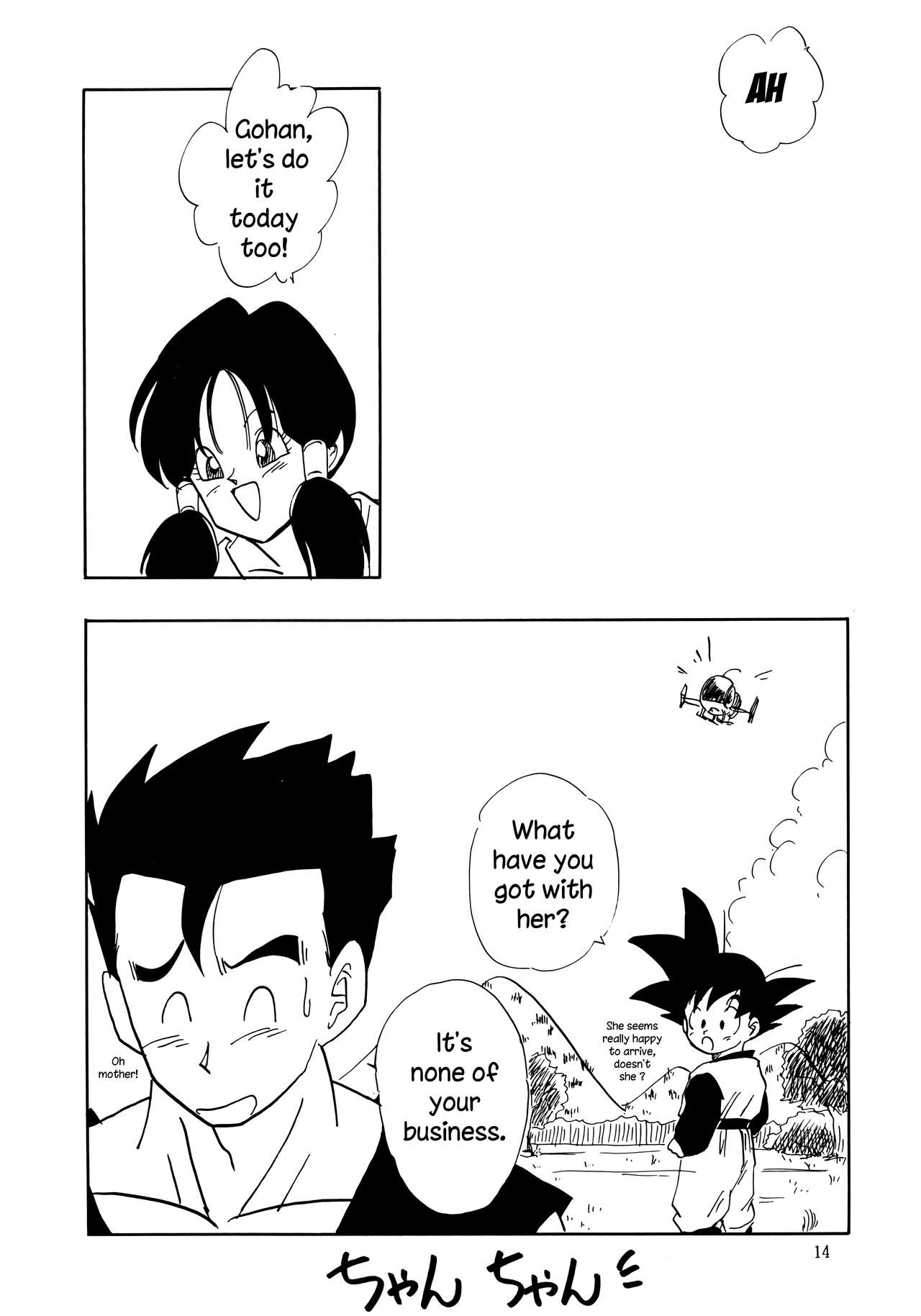 (C44) [Chirigami Goya, Fusuma go Ten (Shoji Hariko)]XX(Dragon Ball Z) [English] [Excavateur] Page 14