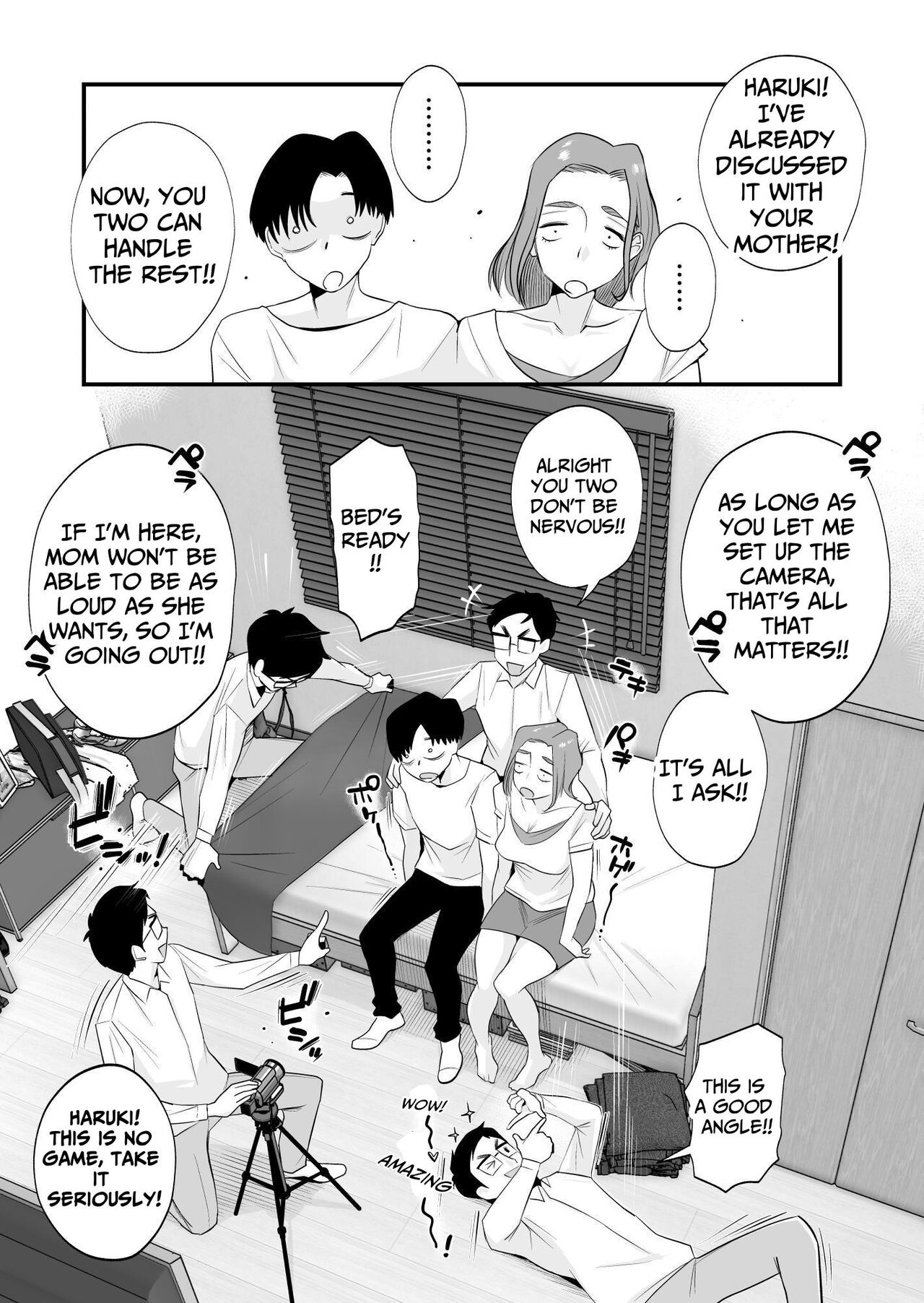 [Haitoku Sensei]Chichioya Kounin! Hasegawa-san Chi no Oyako Kankei | Father Approved! The Hasegawa's Mother-Son Relationship[English] [ForeignOkka] Page 21