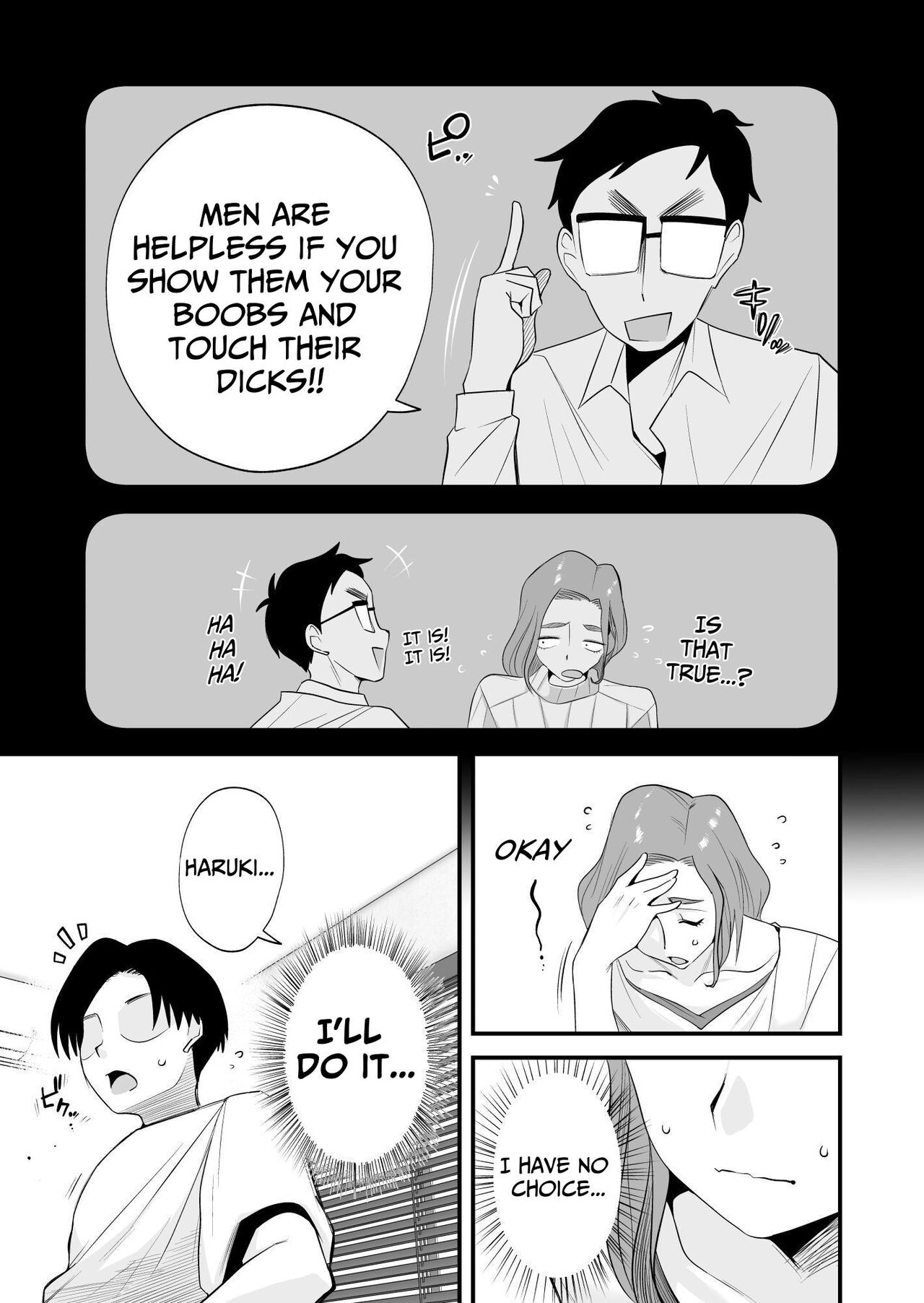 [Haitoku Sensei]Chichioya Kounin! Hasegawa-san Chi no Oyako Kankei | Father Approved! The Hasegawa's Mother-Son Relationship[English] [ForeignOkka] Page 26