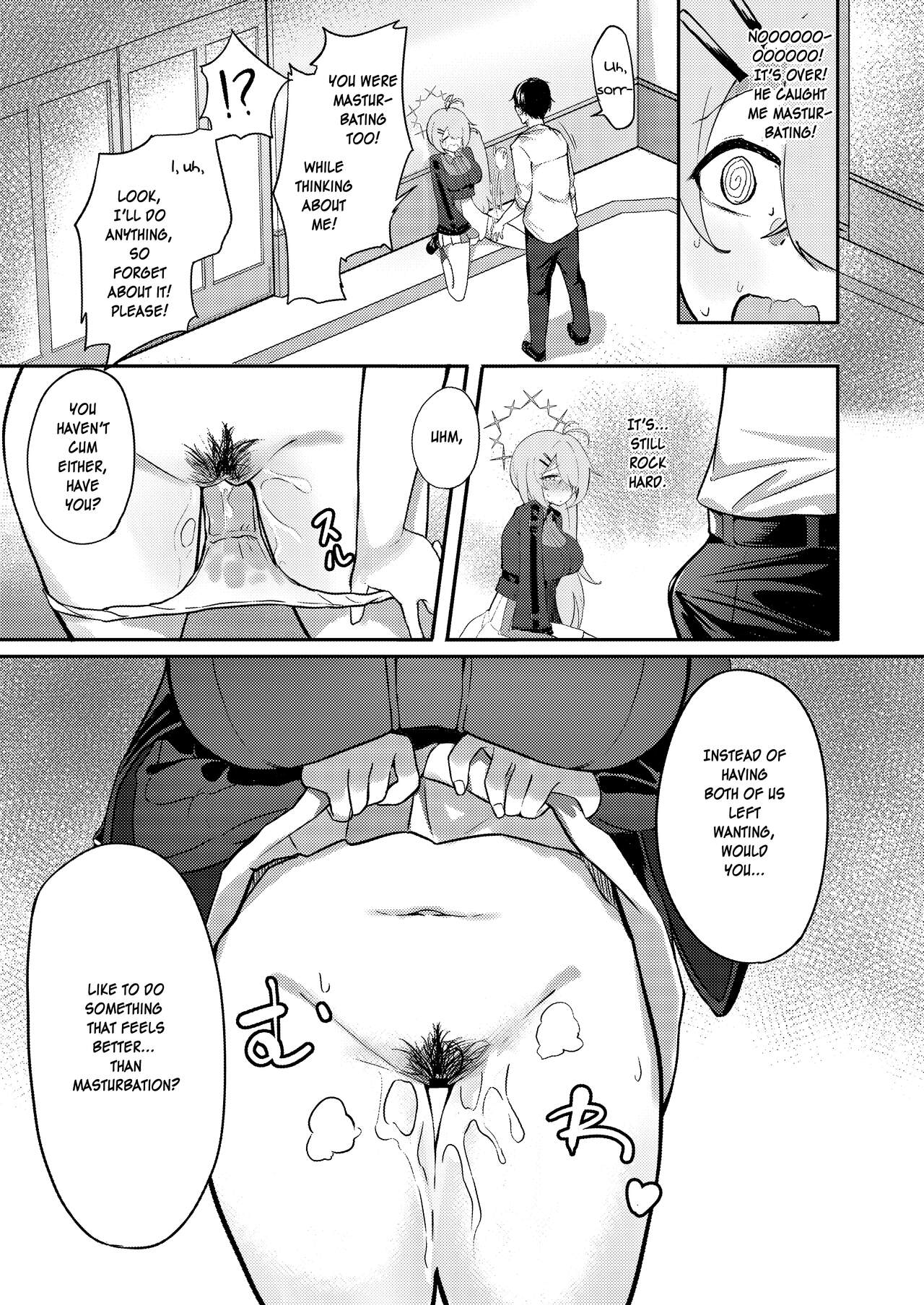 [Dusuya-san (Dusu)]Onanie yori Kimochi Ii Koto Shimasen ka?(Blue Archive) [English] [SDF] [Digital] Page 14