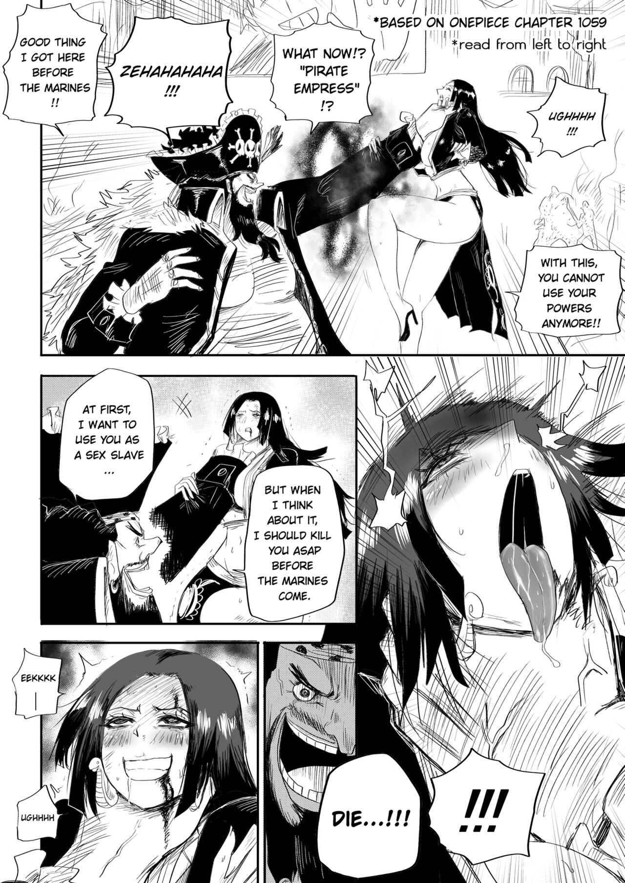 [Kenyacomics]The Pirate Empress Is A Masochist(One Piece) [English] Page 2