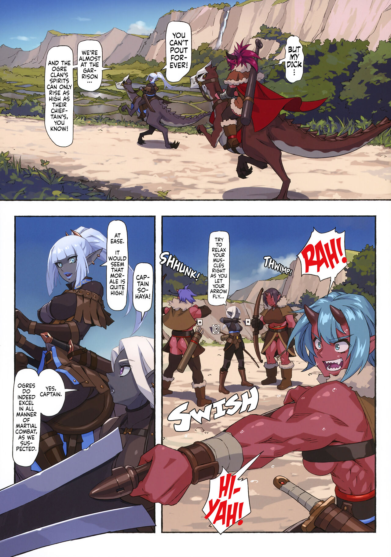 (C104) [M-ya (Mikoyan)]Ogre tai Dark Elf III | Ogre Vs Dark Elf 3[English] Page 5