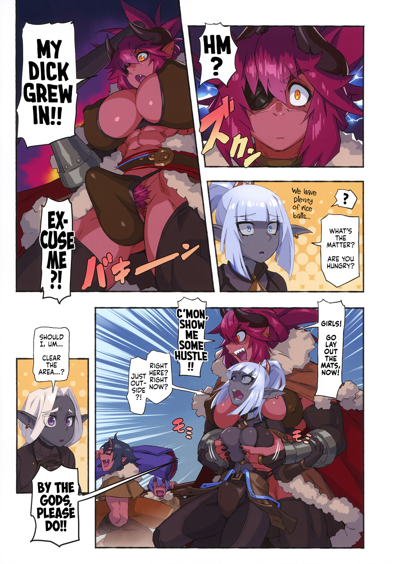 (C104) [M-ya (Mikoyan)]Ogre tai Dark Elf III | Ogre Vs Dark Elf 3[English] Page 9
