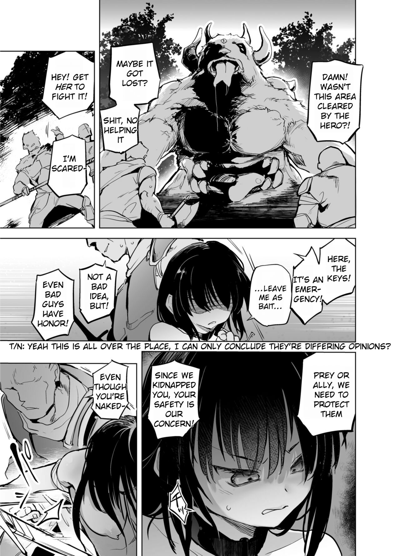 [Kaede Momiji (Shijokko)]Yuusha Aaaa to Nakama-tachi Torawareta Onna Kenshi | Companions of the Hero 'Aaa' The captured female swordsman[English] [Rei Scans] [Digital] Page 14