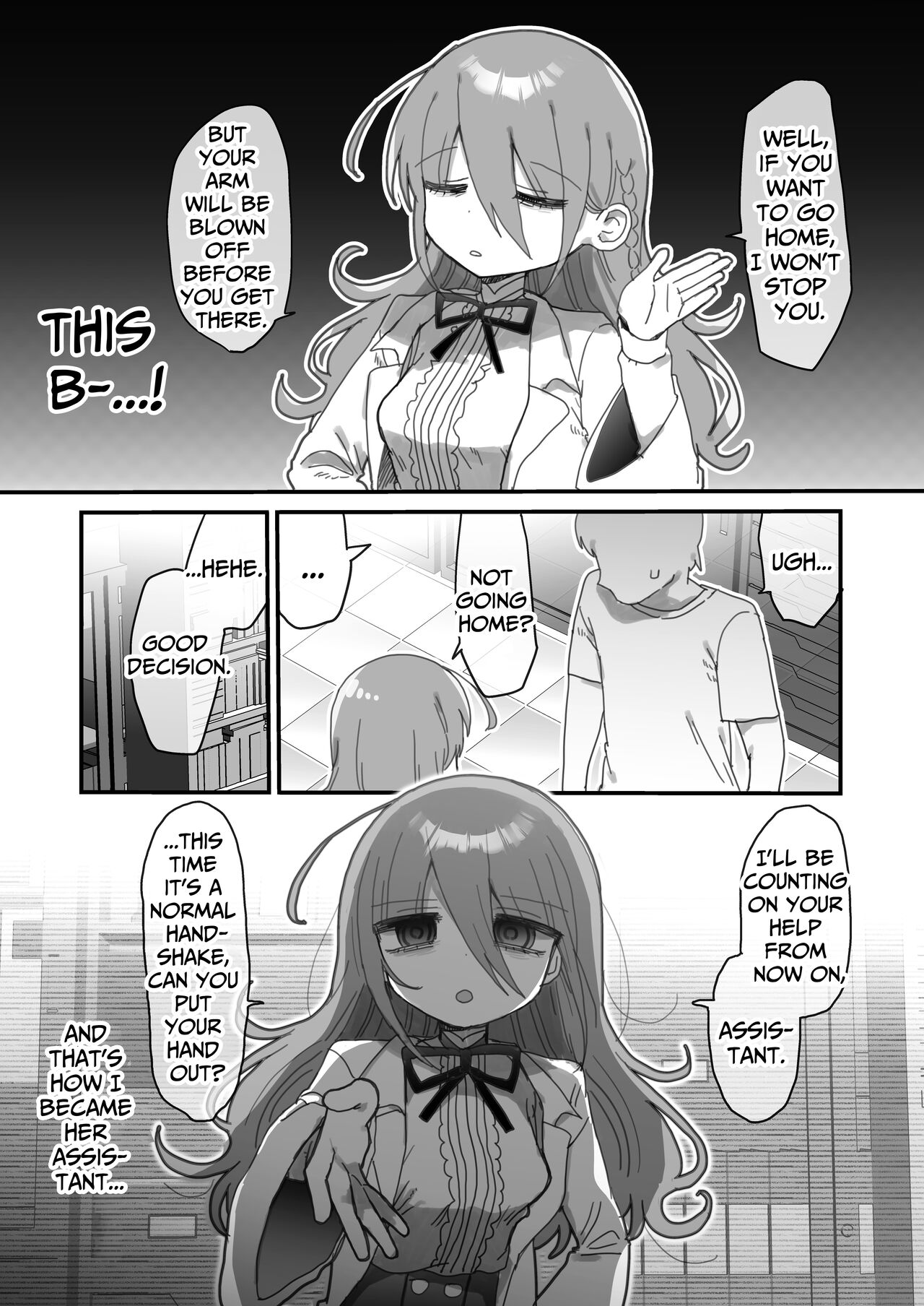 [Naizou Kenkyuujyo (Yasashii Naizou)]Downer Kenkyuusha Onee-san ni Onegai shite Ecchi na Koto shite Morau Hanashi. | I Requested Erotic Assistance From A Languid Lab Woman.[English] [Kamijoan] Page 5