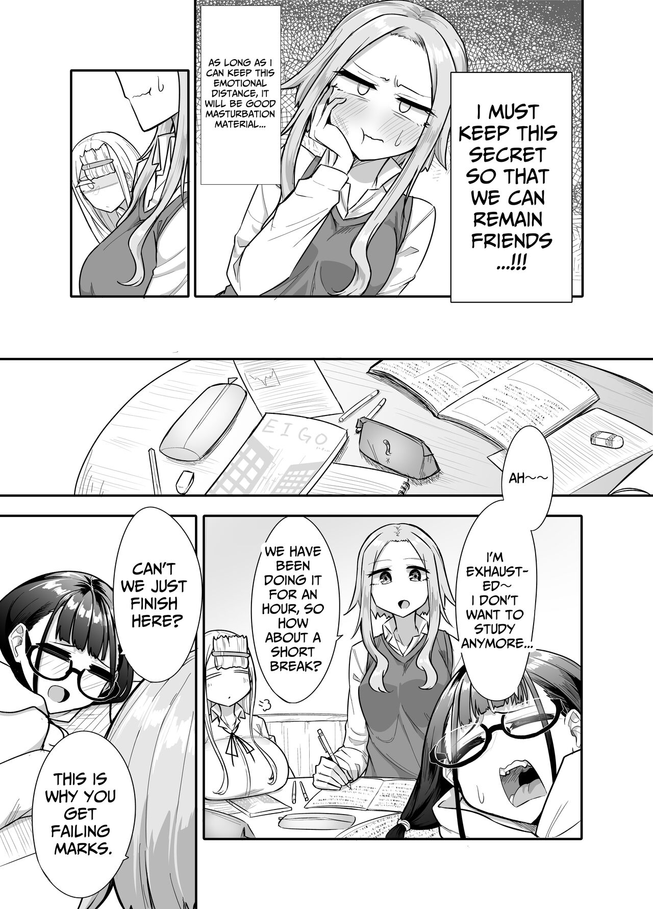 [Maka no Sokutu (Makano Mucchi)]Futanari na Koto ga Yuujin ni Barete Ite... | My Friends Found Out That I'm a Futanari...[English] [Daichi Chantal] Page 10