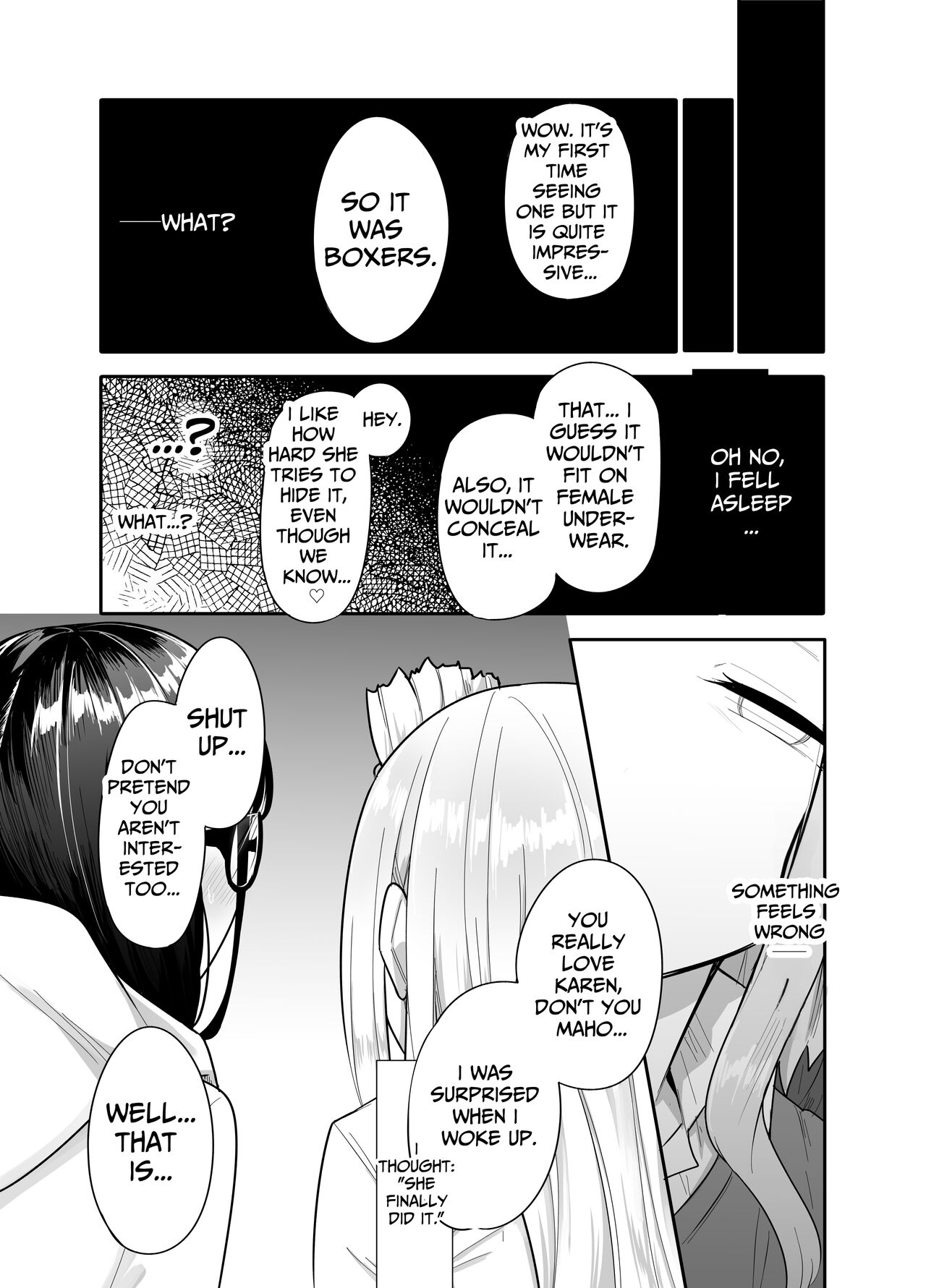 [Maka no Sokutu (Makano Mucchi)]Futanari na Koto ga Yuujin ni Barete Ite... | My Friends Found Out That I'm a Futanari...[English] [Daichi Chantal] Page 13