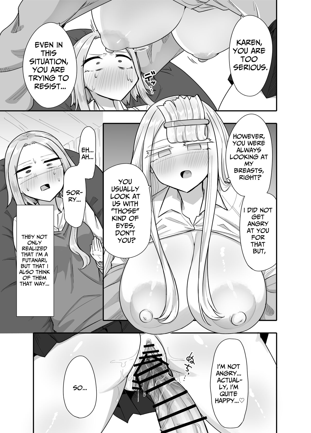 [Maka no Sokutu (Makano Mucchi)]Futanari na Koto ga Yuujin ni Barete Ite... | My Friends Found Out That I'm a Futanari...[English] [Daichi Chantal] Page 20