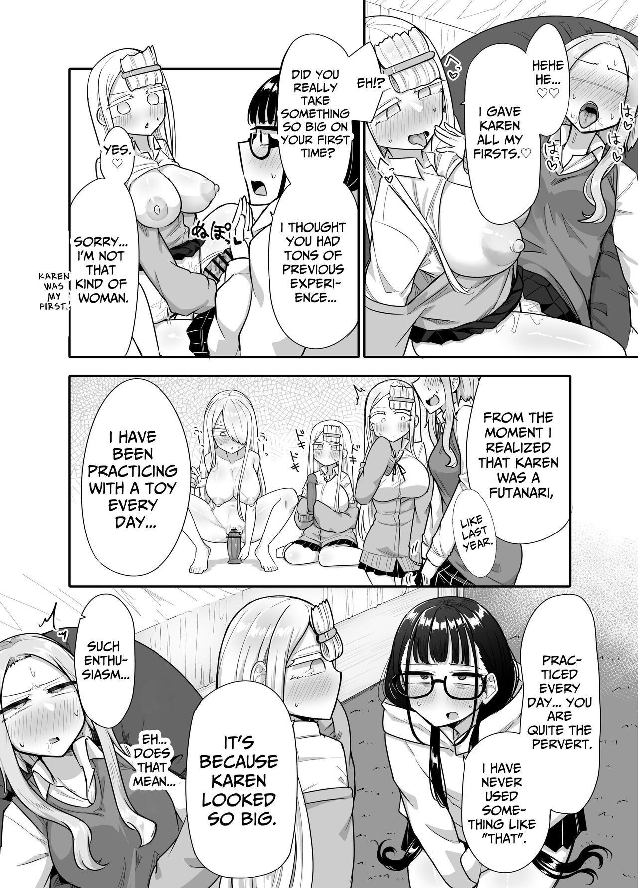 [Maka no Sokutu (Makano Mucchi)]Futanari na Koto ga Yuujin ni Barete Ite... | My Friends Found Out That I'm a Futanari...[English] [Daichi Chantal] Page 27