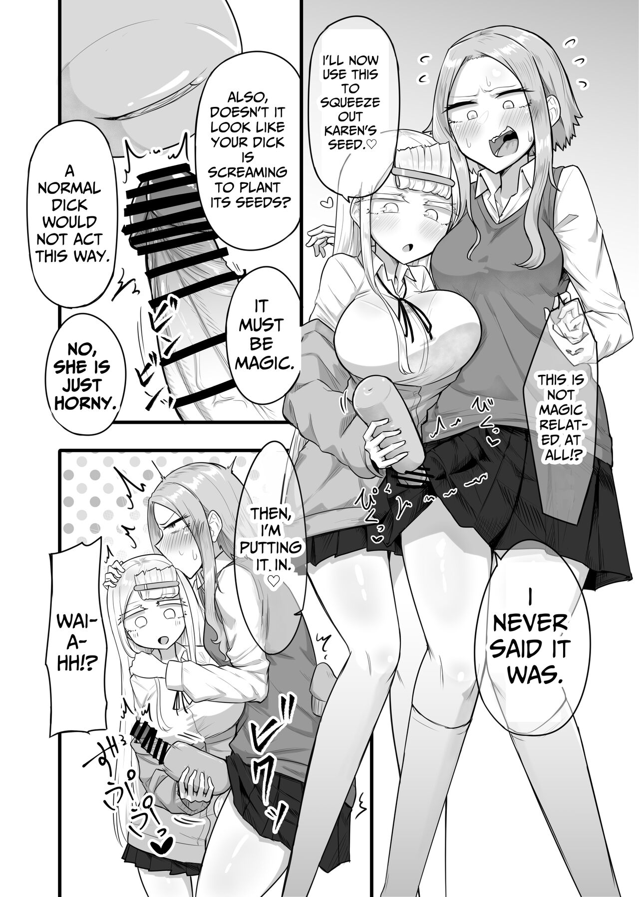 [Maka no Sokutu (Makano Mucchi)]Futanari na Koto ga Yuujin ni Barete Ite... | My Friends Found Out That I'm a Futanari...[English] [Daichi Chantal] Page 89