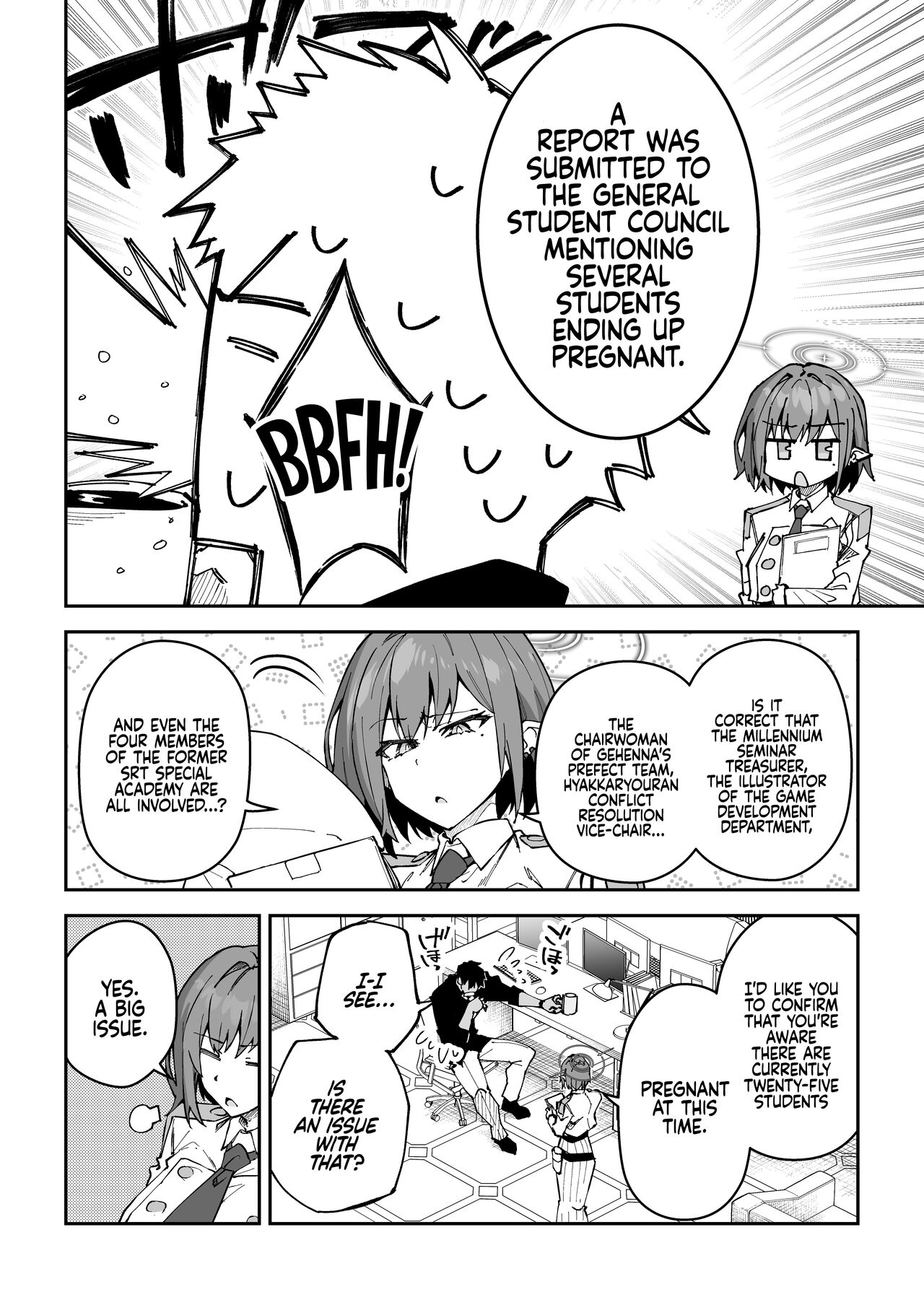 [Syunichi Kansuu (Syunichi)]Koushi Kondou Namahame Koubi | Mixing Business with Raw Pleasure(Blue Archive) [English] [Coffedrug] [Digital] Page 6