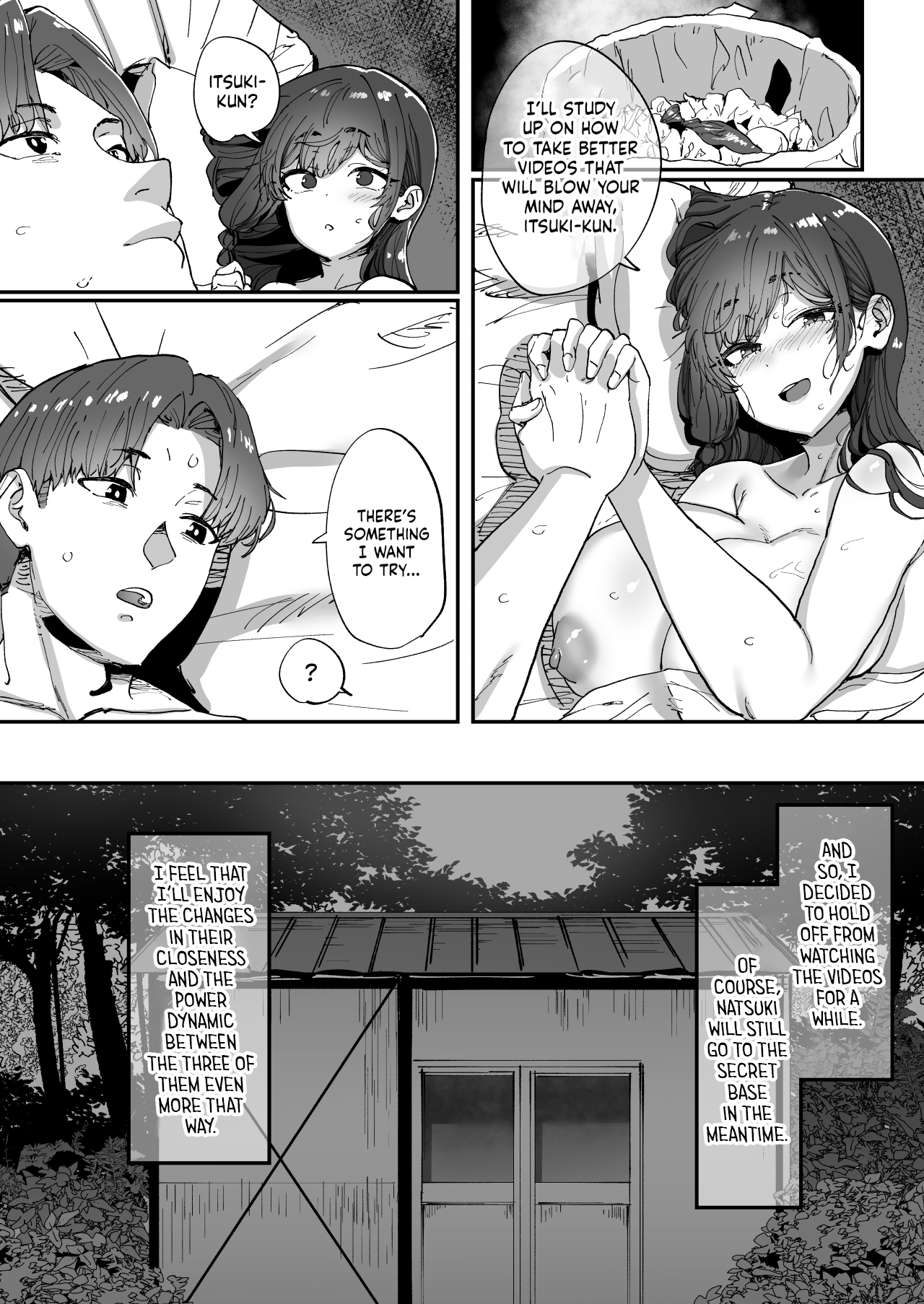 [Hikagemon (Tenpiboshi)]Shiranai Onee-san ga Bokura no Himitsu Kichi ni Yattekita! | A Random Lady Showed Up At Our Secret Base![English] [Meganeko98] Page 36