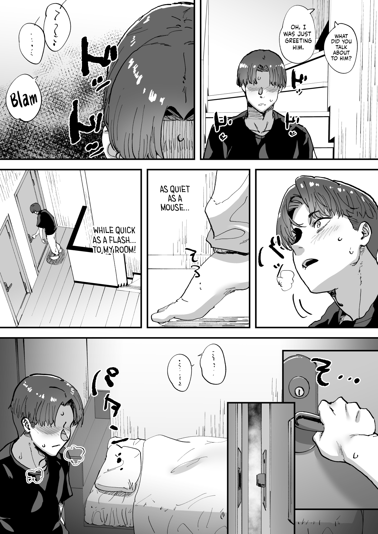 [Hikagemon (Tenpiboshi)]Shiranai Onee-san ga Bokura no Himitsu Kichi ni Yattekita! | A Random Lady Showed Up At Our Secret Base![English] [Meganeko98] Page 43