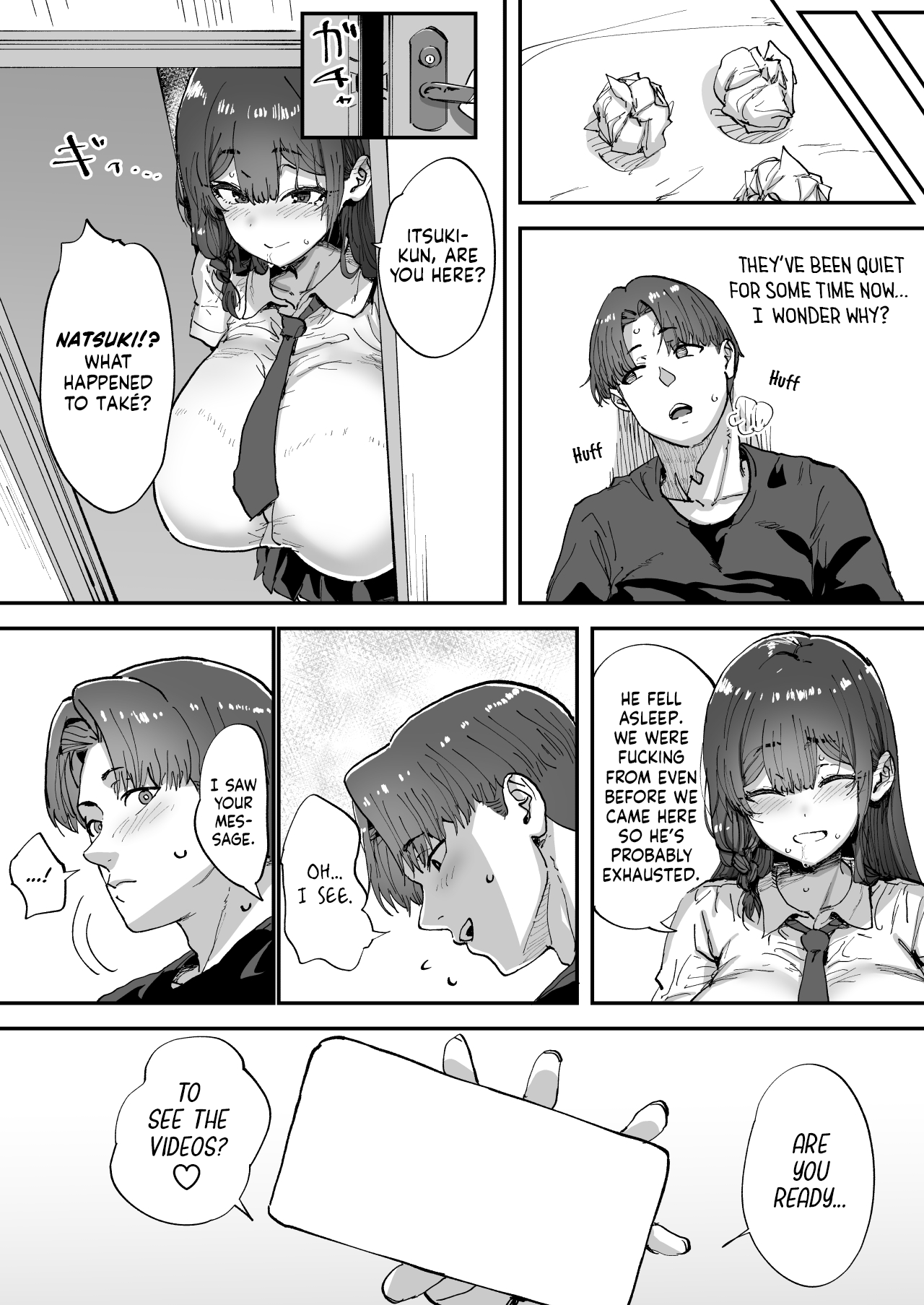 [Hikagemon (Tenpiboshi)]Shiranai Onee-san ga Bokura no Himitsu Kichi ni Yattekita! | A Random Lady Showed Up At Our Secret Base![English] [Meganeko98] Page 45