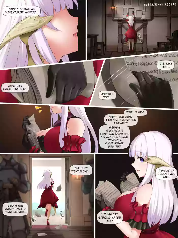 [rakiA]Lilith-chan (OC) ga Fantasy-fuu Sekai de Boukensha Gokko | Lilith-chan (OC) as an Adventurer in a Fantasy-Like World[English]