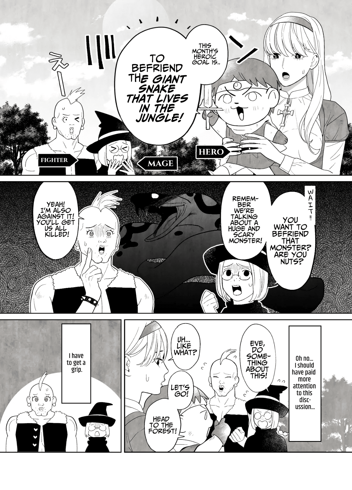 [Green Onion Bun (Jinmen Shijimi)]Tsumi wo Okashita Shuudou Onna wa Orochi no Mamono ni Zange suru | Sinful Nun Pays Penitence To The Serpent[English] [Guarana Translations] Page 4