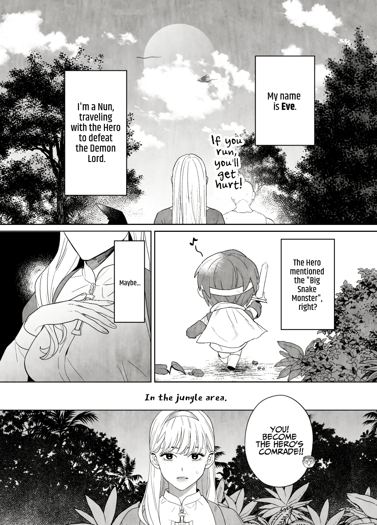 [Green Onion Bun (Jinmen Shijimi)]Tsumi wo Okashita Shuudou Onna wa Orochi no Mamono ni Zange suru | Sinful Nun Pays Penitence To The Serpent[English] [Guarana Translations] Page 5