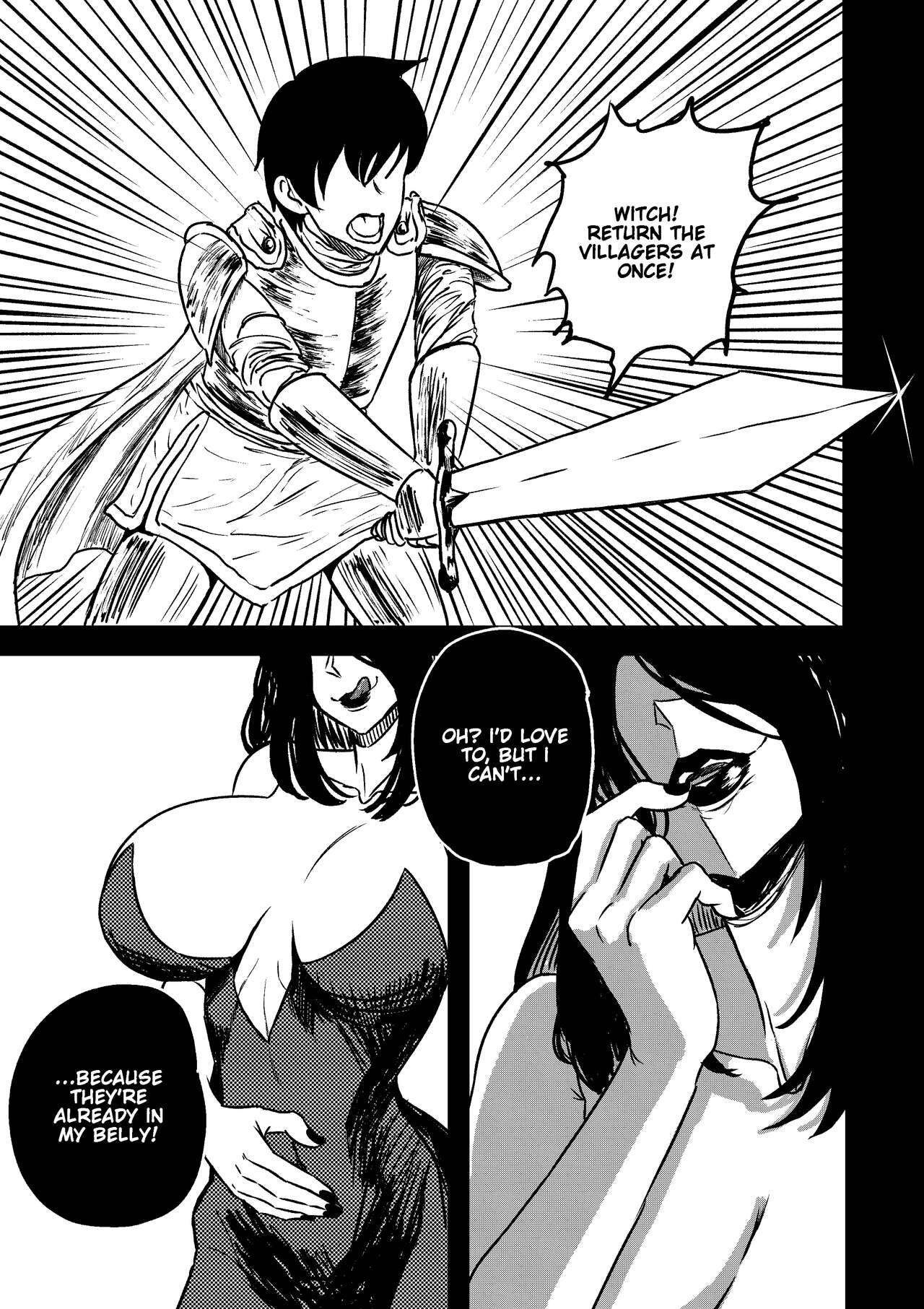 [Shoulder Enjoyer]The Man-eating Witch 6 Page 1