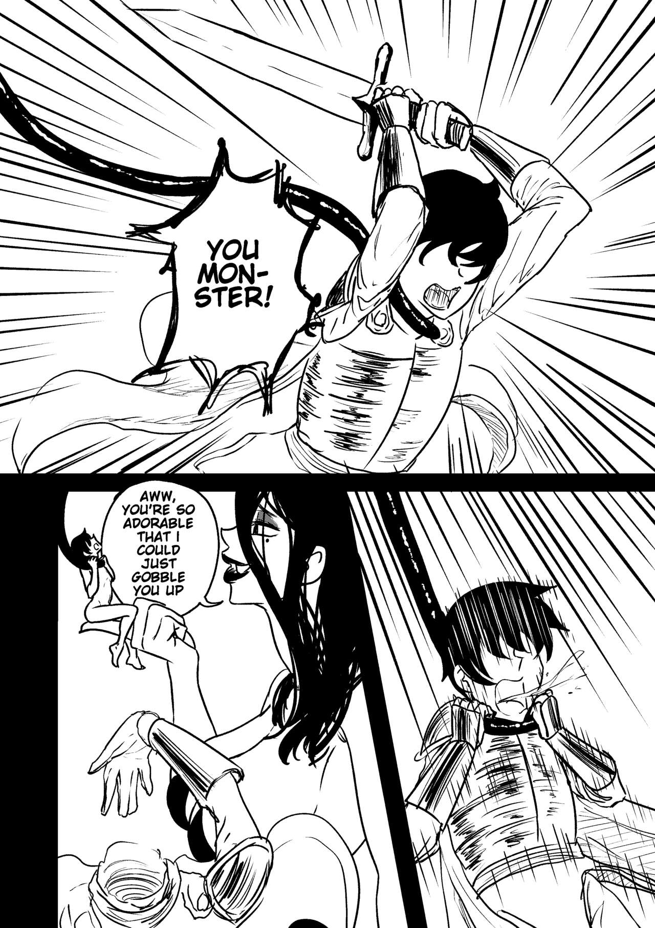 [Shoulder Enjoyer]The Man-eating Witch 6 Page 2
