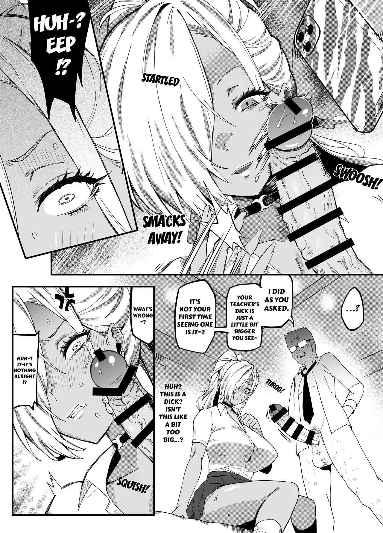 [SHAY-CONE (Poccora)]Mucchiri Dekkai Tsuyo Tsuyo Bitch Gal o Wakaraseru | Making the Tall Plump Tough Bitch Gal understand her Place[English] [CarlJPTL] Page 11