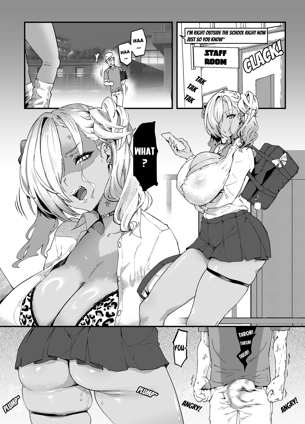 [SHAY-CONE (Poccora)]Mucchiri Dekkai Tsuyo Tsuyo Bitch Gal o Wakaraseru | Making the Tall Plump Tough Bitch Gal understand her Place[English] [CarlJPTL] Page 40