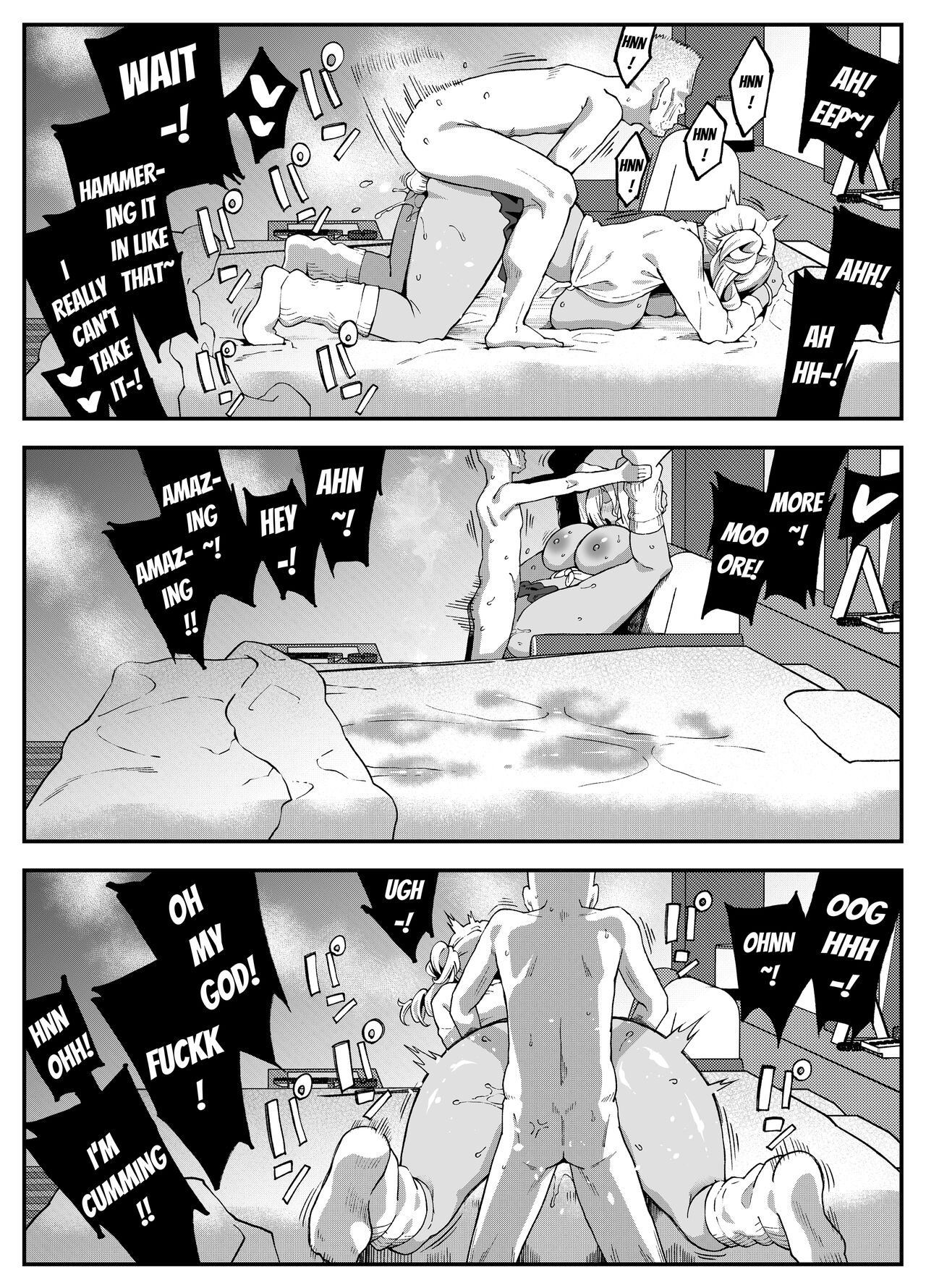 [SHAY-CONE (Poccora)]Mucchiri Dekkai Tsuyo Tsuyo Bitch Gal o Wakaraseru | Making the Tall Plump Tough Bitch Gal understand her Place[English] [CarlJPTL] Page 52