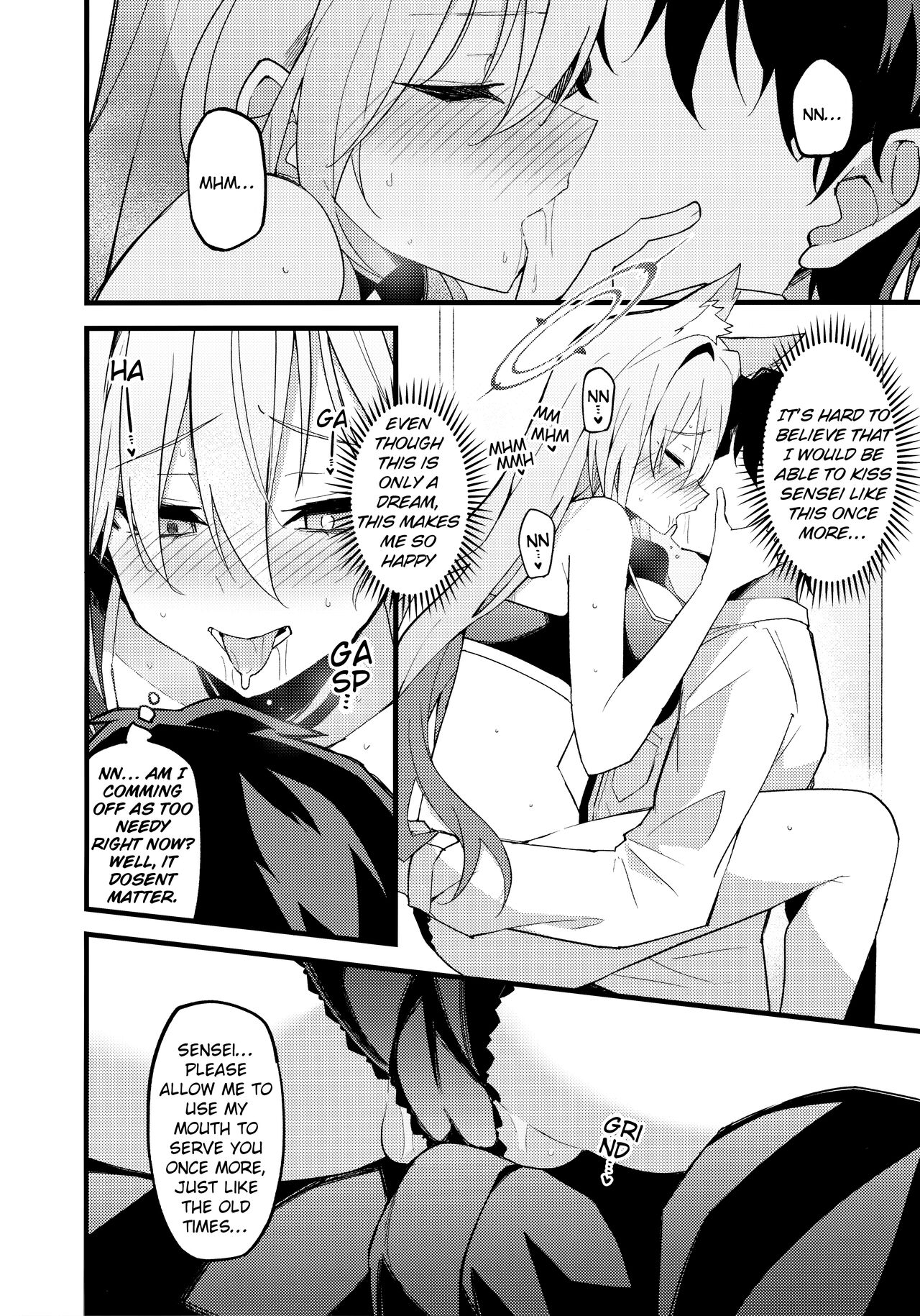 (C104) [Miracleburn (Himiya Zyo-zu)]Miren ga Aru to Sureba | If There Is Any Lingering Attachment(Blue Archive) [English] Page 10