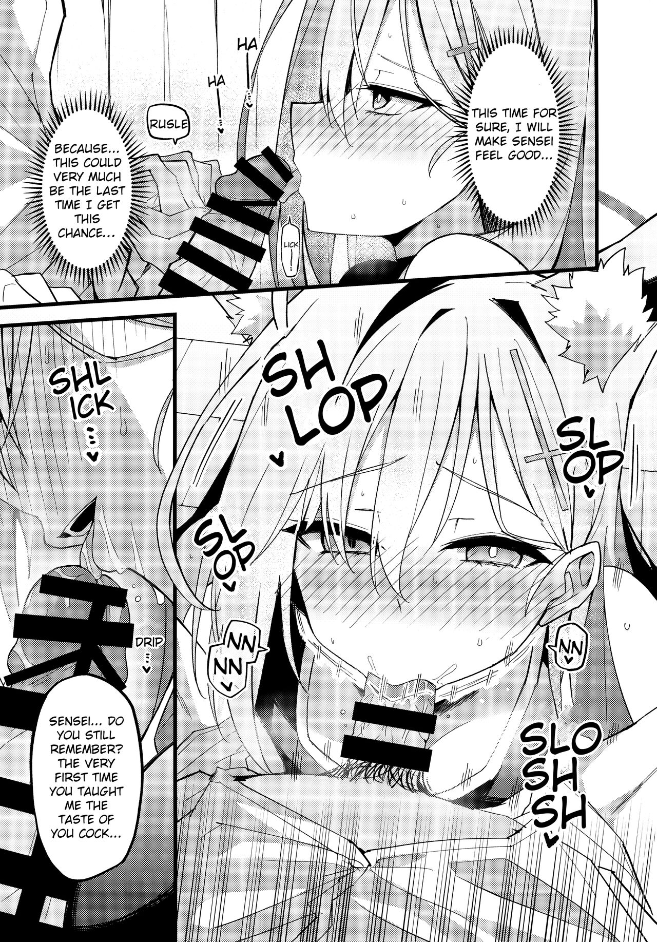 (C104) [Miracleburn (Himiya Zyo-zu)]Miren ga Aru to Sureba | If There Is Any Lingering Attachment(Blue Archive) [English] Page 11