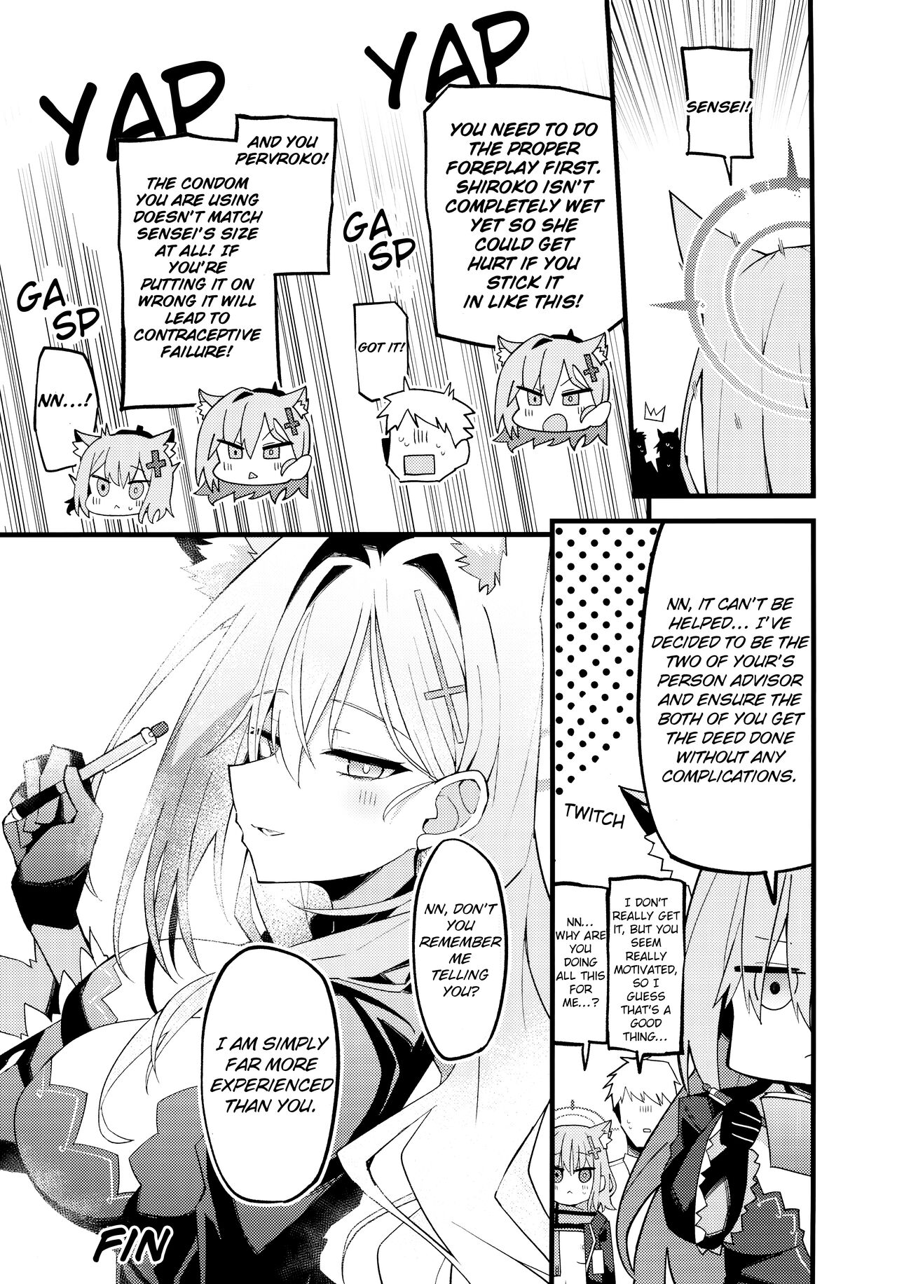 (C104) [Miracleburn (Himiya Zyo-zu)]Miren ga Aru to Sureba | If There Is Any Lingering Attachment(Blue Archive) [English] Page 25