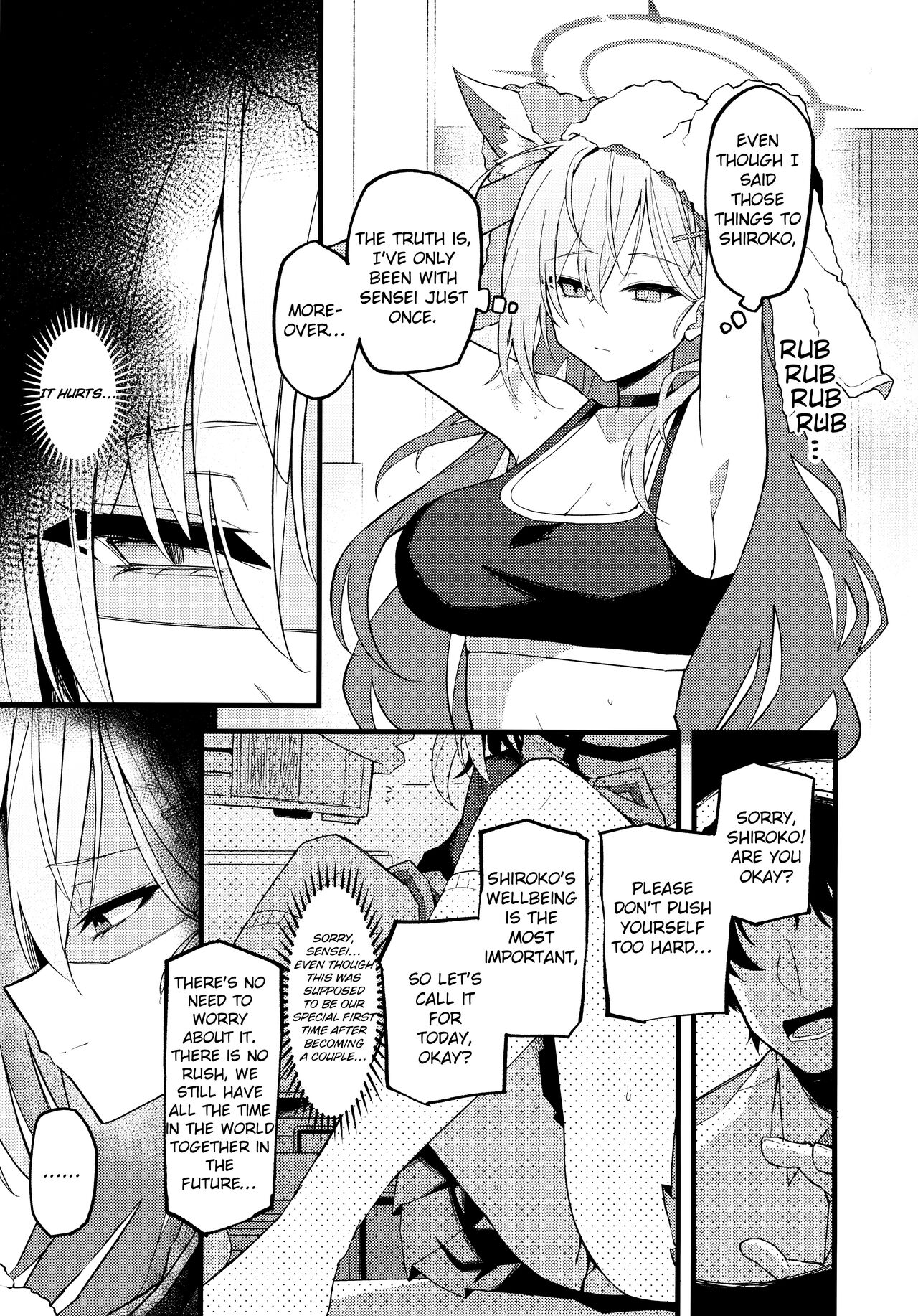 (C104) [Miracleburn (Himiya Zyo-zu)]Miren ga Aru to Sureba | If There Is Any Lingering Attachment(Blue Archive) [English] Page 5