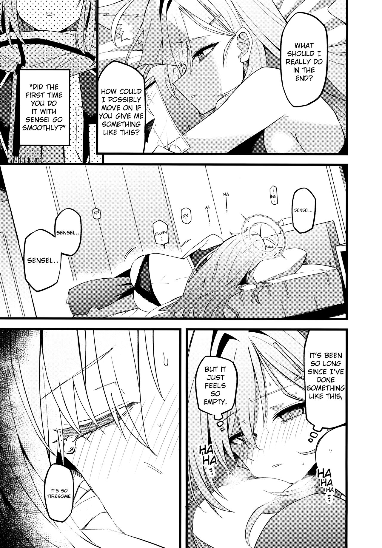 (C104) [Miracleburn (Himiya Zyo-zu)]Miren ga Aru to Sureba | If There Is Any Lingering Attachment(Blue Archive) [English] Page 7