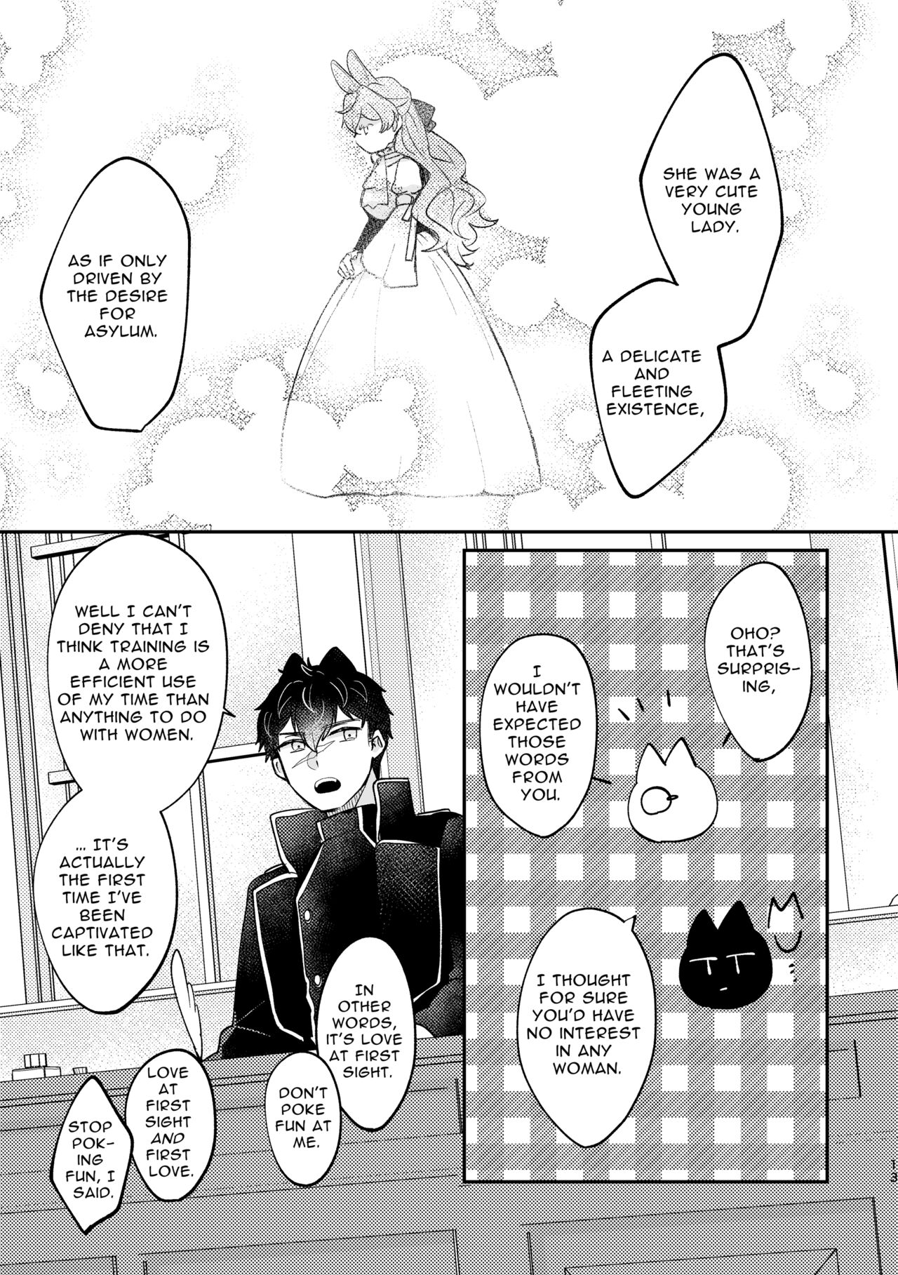 [Uwoichiba (Sabakan)]Usagi Reijou to Ookami Reisoku (Zenpen) | Omega Rabbit and Alpha Wolf(First Part) [English] [Bean Works] [Digital] Page 12