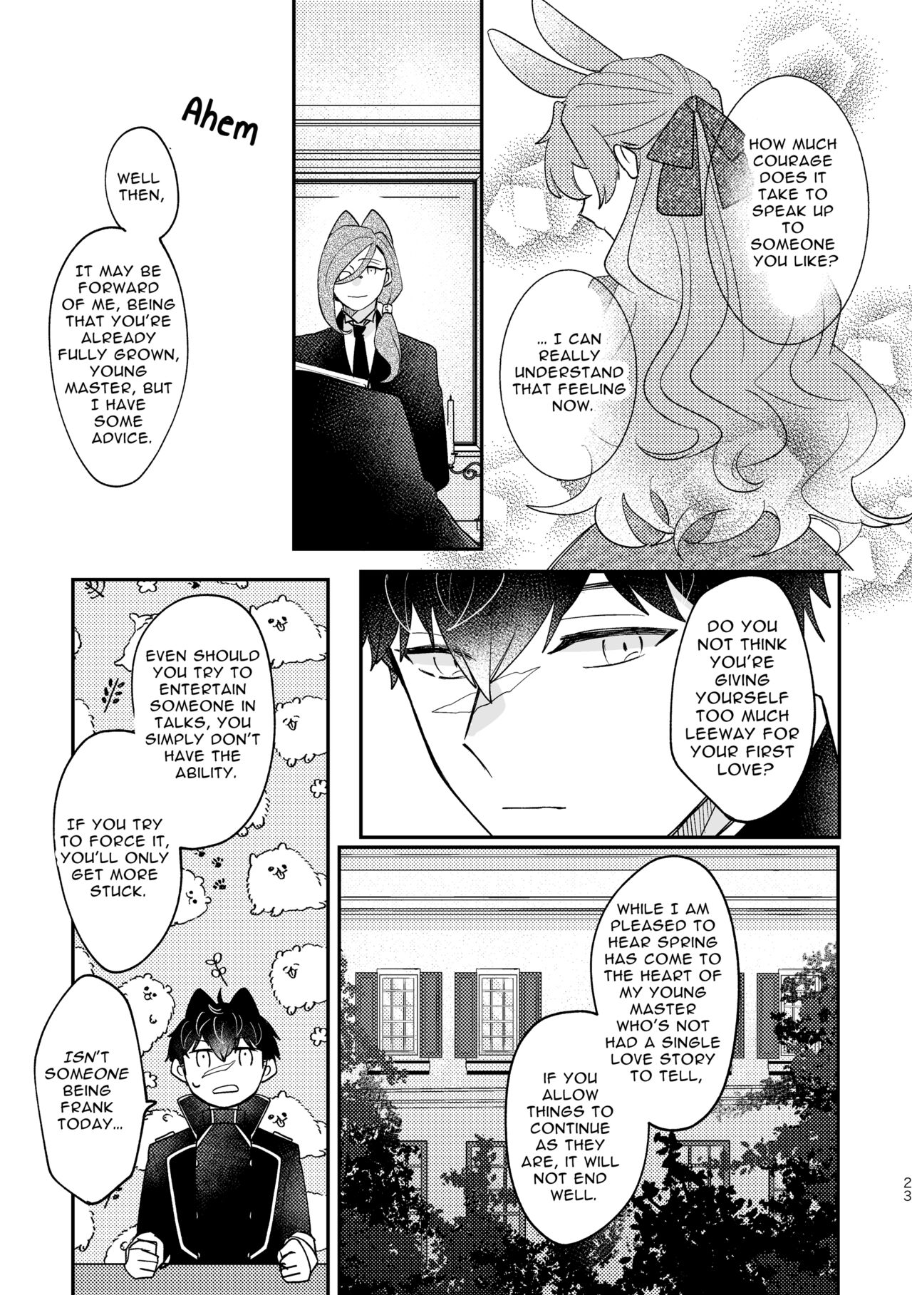 [Uwoichiba (Sabakan)]Usagi Reijou to Ookami Reisoku (Zenpen) | Omega Rabbit and Alpha Wolf(First Part) [English] [Bean Works] [Digital] Page 22