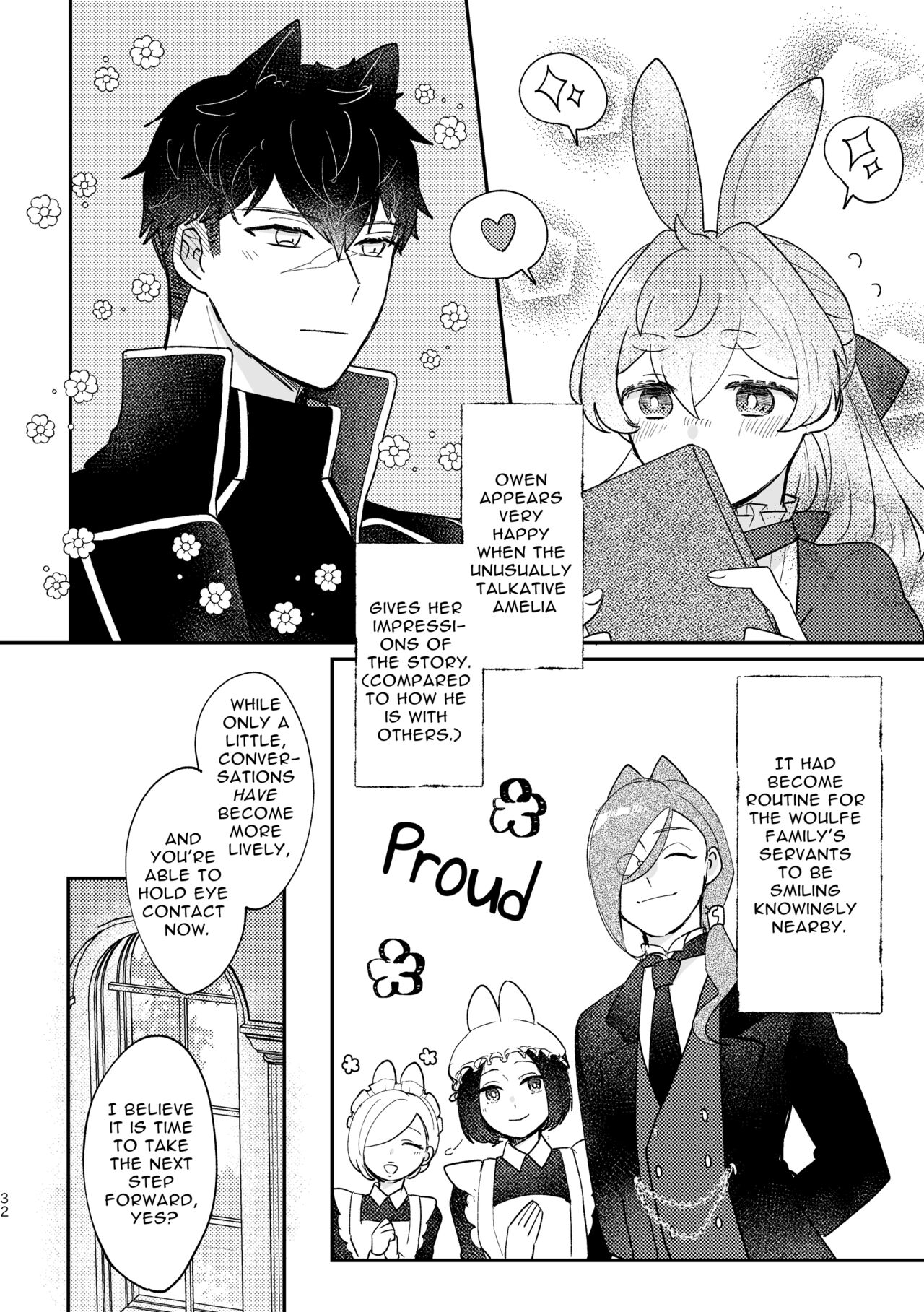 [Uwoichiba (Sabakan)]Usagi Reijou to Ookami Reisoku (Zenpen) | Omega Rabbit and Alpha Wolf(First Part) [English] [Bean Works] [Digital] Page 31