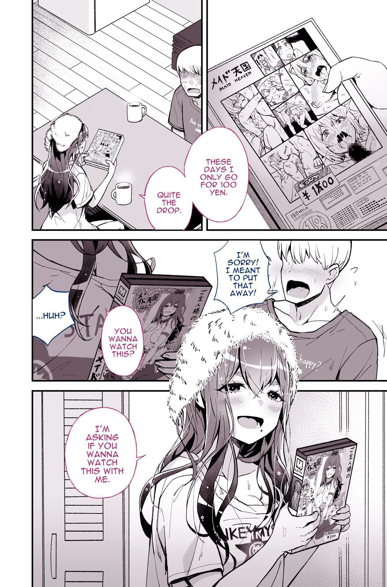 [Yoshio Ereki]Daisuki datta Senpai ga AV Haiyuu da nante Gaman dekiru to Omoimasu ka (Muri datta!!) | Do You Think I Can Tolerate That The Girl I Loved Became A Porn Actress?(No Way!!) [English] [Darg777 Translations] Page 12