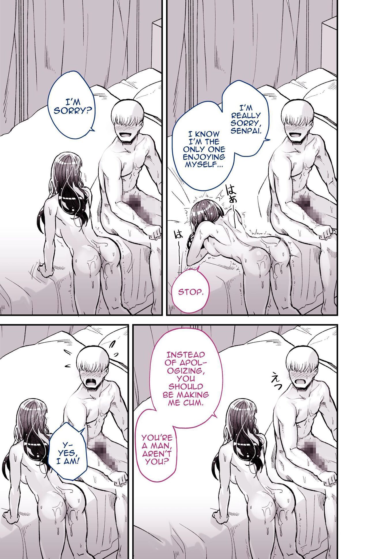 [Yoshio Ereki]Daisuki datta Senpai ga AV Haiyuu da nante Gaman dekiru to Omoimasu ka (Muri datta!!) | Do You Think I Can Tolerate That The Girl I Loved Became A Porn Actress?(No Way!!) [English] [Darg777 Translations] Page 43