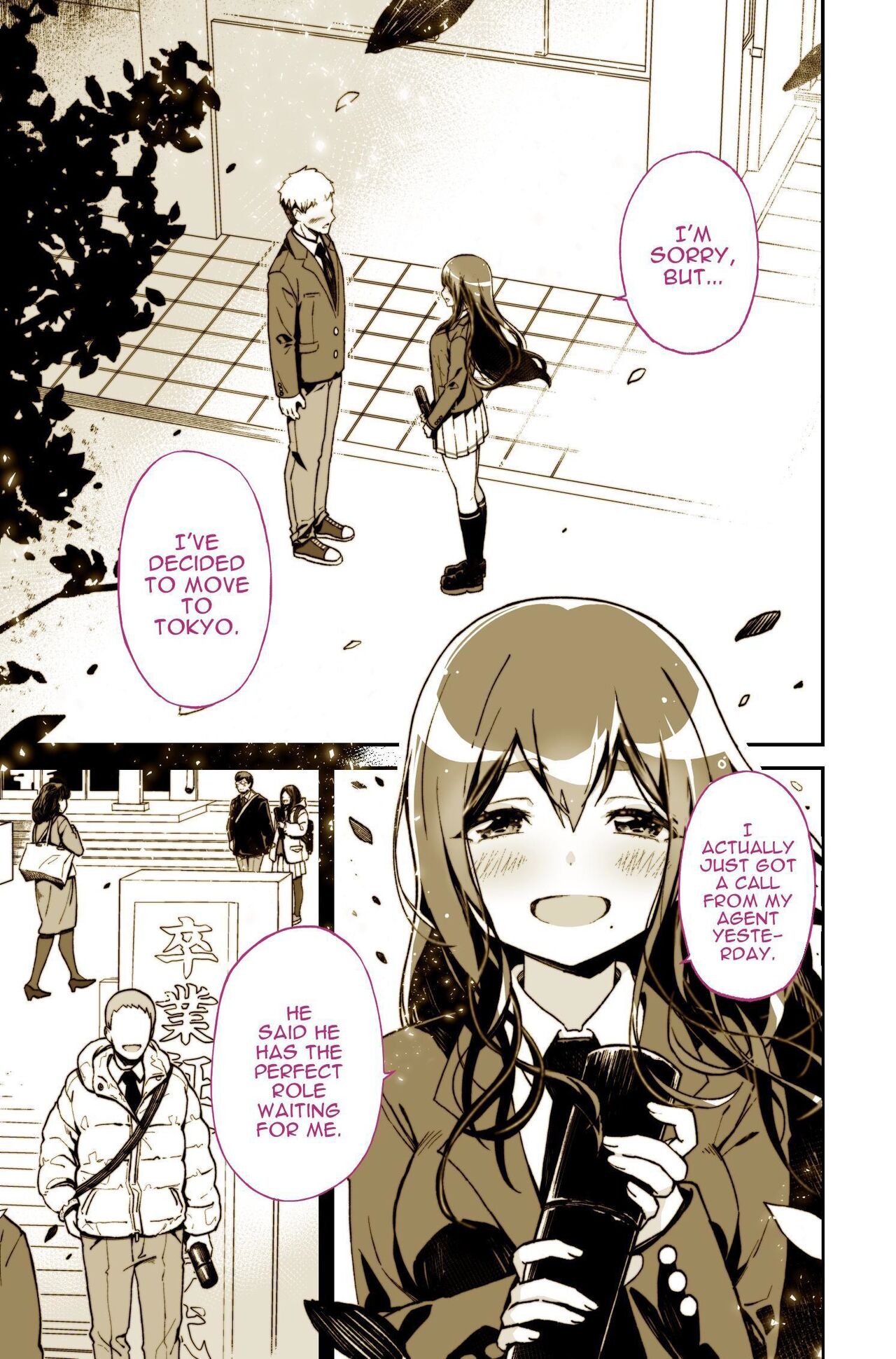 [Yoshio Ereki]Daisuki datta Senpai ga AV Haiyuu da nante Gaman dekiru to Omoimasu ka (Muri datta!!) | Do You Think I Can Tolerate That The Girl I Loved Became A Porn Actress?(No Way!!) [English] [Darg777 Translations] Page 5