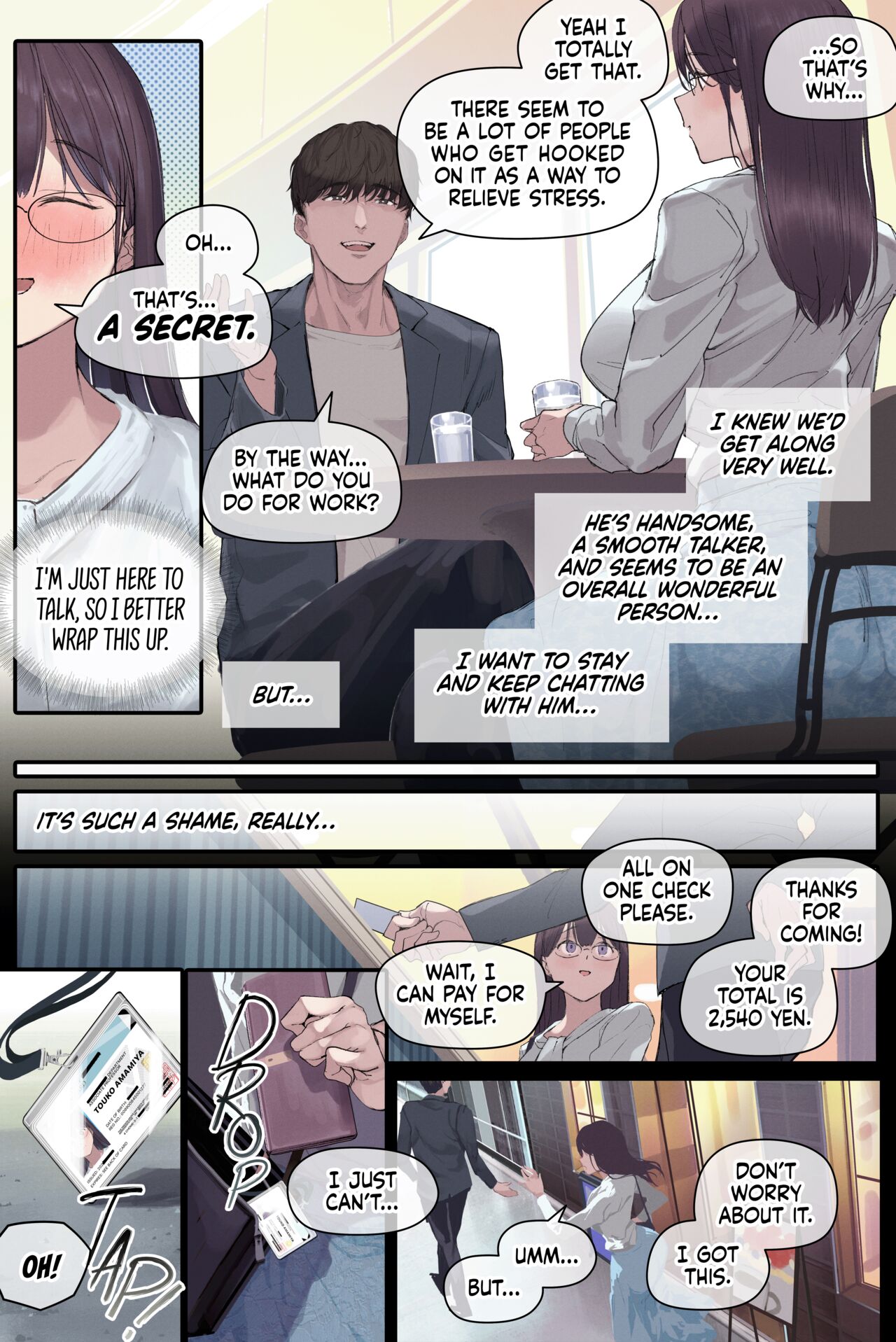[Yomoda Yomo]Intelli Hitozuma Amamiya Touko Sensei no Hatsujou | Touko Amamiya: Wife, Scholar, Professor in HEAT[English] [Artistan] [Decensored] [Digital] Page 20