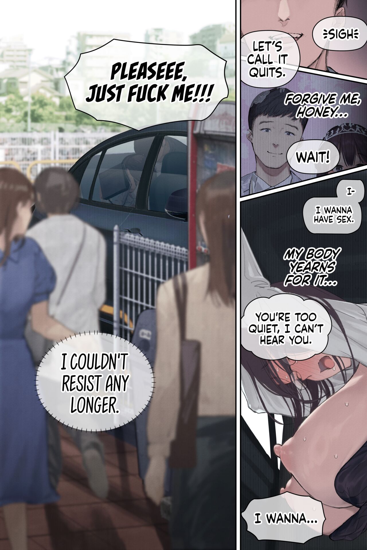 [Yomoda Yomo]Intelli Hitozuma Amamiya Touko Sensei no Hatsujou | Touko Amamiya: Wife, Scholar, Professor in HEAT[English] [Artistan] [Decensored] [Digital] Page 47