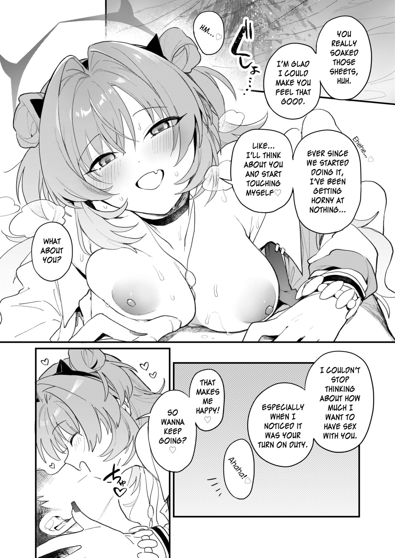 [nature. (Haduki Haduki)]Kirara Ecchi(Blue Archive) [English] [SDF] [Digital] Page 12