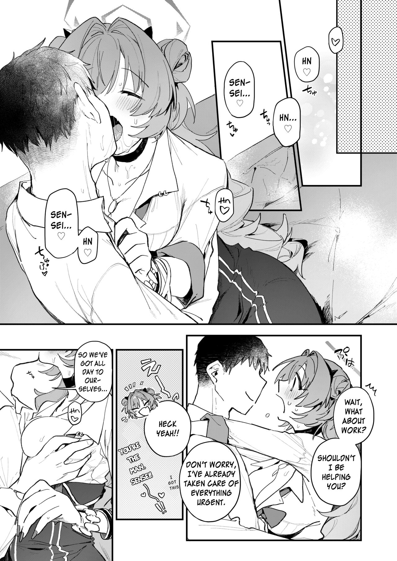 [nature. (Haduki Haduki)]Kirara Ecchi(Blue Archive) [English] [SDF] [Digital] Page 4