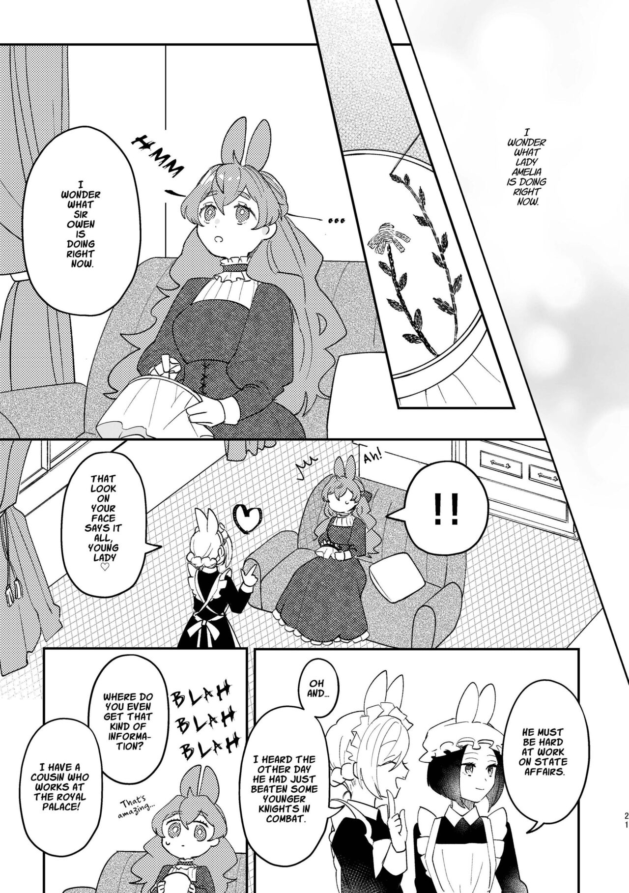 [Uwoichiba (Sabakan)]Usagi Reijou to Ookami Reisoku (Kouhen) | Omega Rabbit and Alpha Wolf(Second Part) [English] [星ニール] [Digital] Page 21
