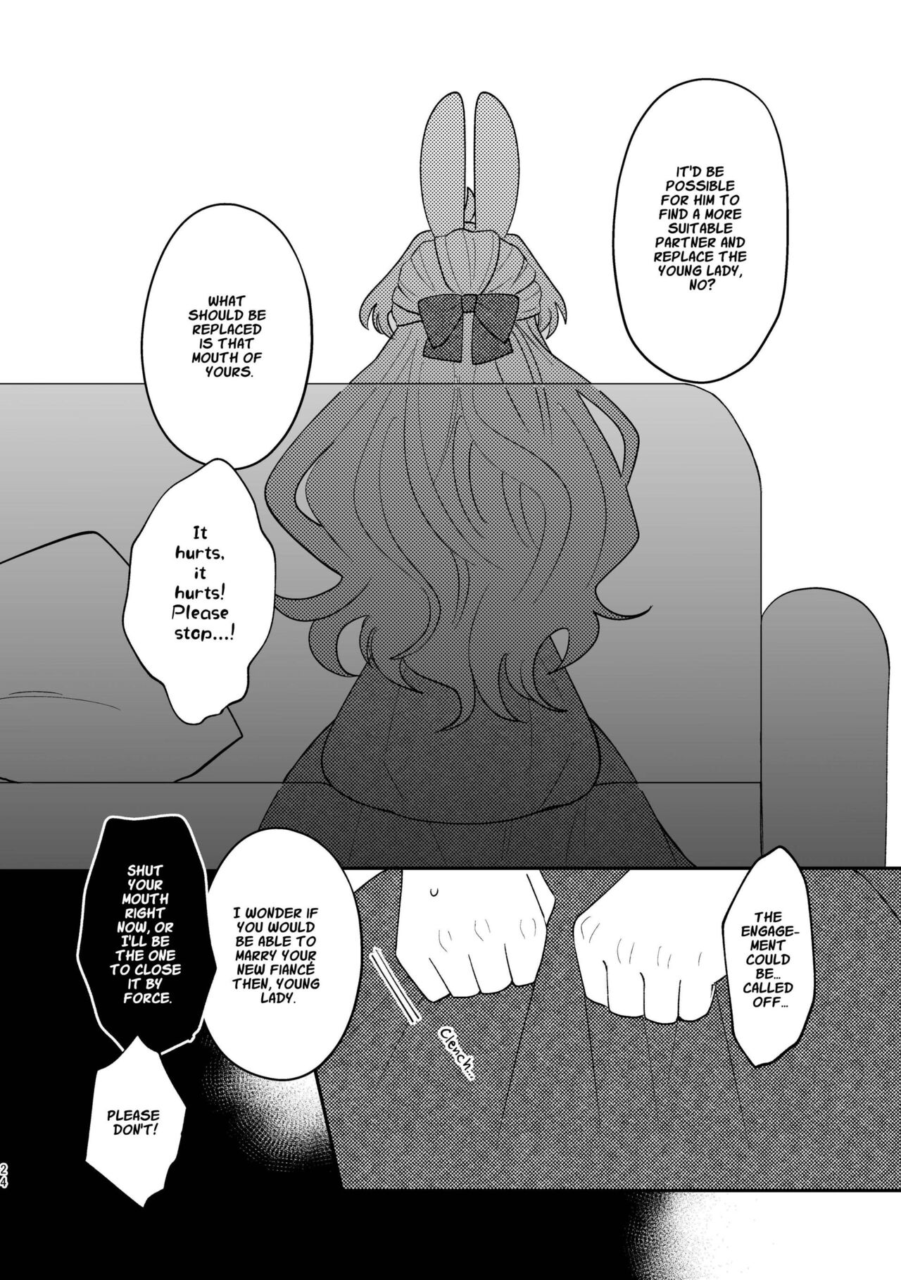 [Uwoichiba (Sabakan)]Usagi Reijou to Ookami Reisoku (Kouhen) | Omega Rabbit and Alpha Wolf(Second Part) [English] [星ニール] [Digital] Page 24
