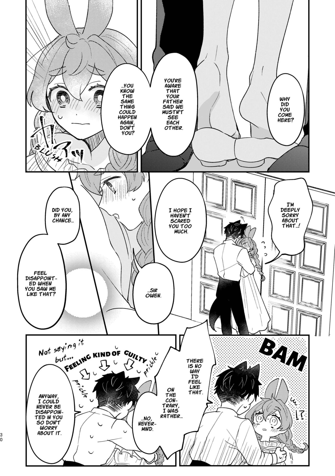 [Uwoichiba (Sabakan)]Usagi Reijou to Ookami Reisoku (Kouhen) | Omega Rabbit and Alpha Wolf(Second Part) [English] [星ニール] [Digital] Page 30