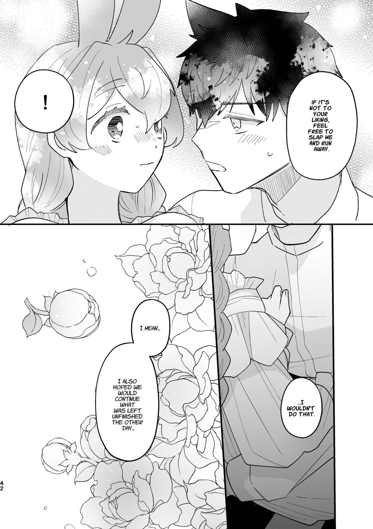 [Uwoichiba (Sabakan)]Usagi Reijou to Ookami Reisoku (Kouhen) | Omega Rabbit and Alpha Wolf(Second Part) [English] [星ニール] [Digital] Page 42